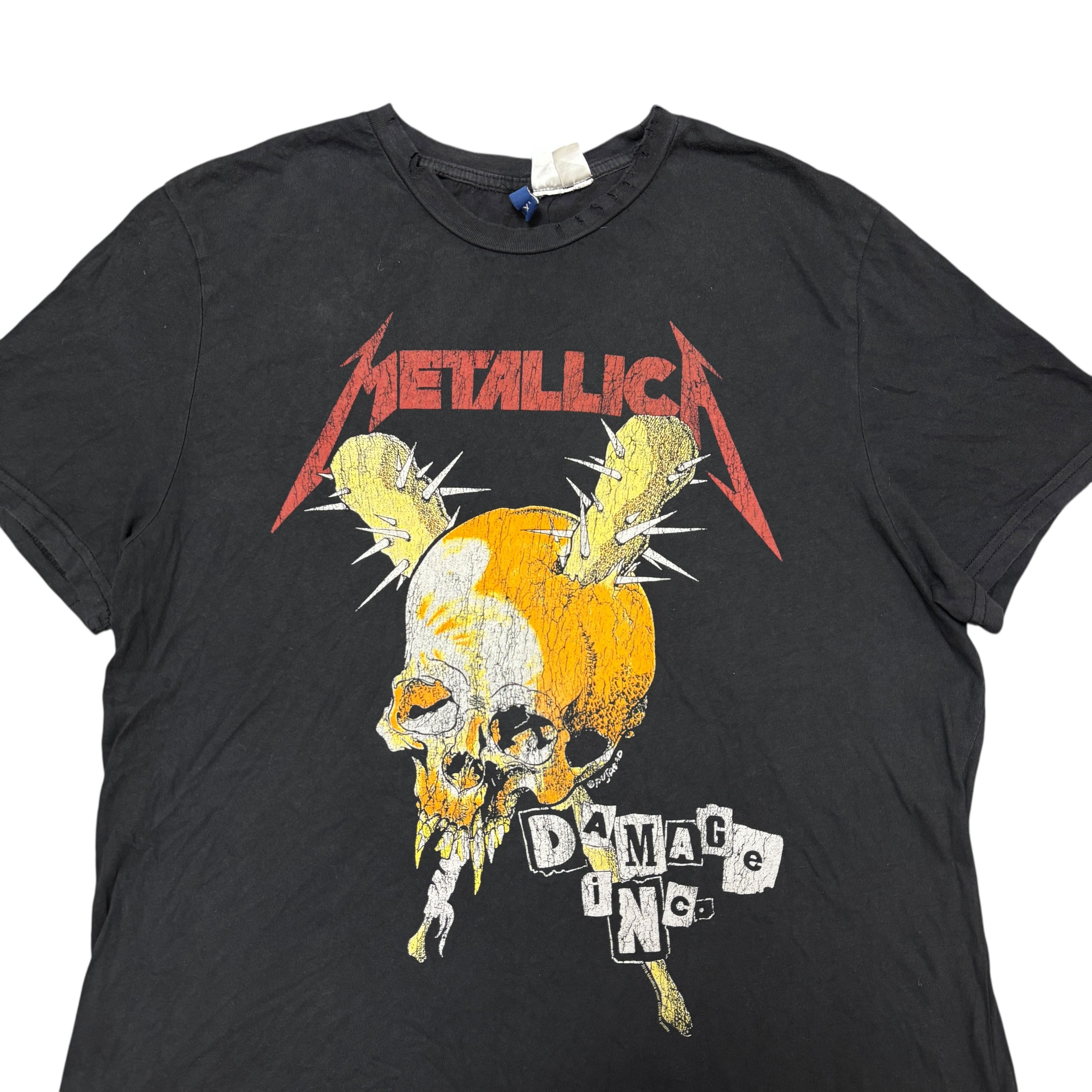 Band Tees Metallica Shirt Vintage Metal Band T Shirt Megadeth Slayer Size US XL / EU 56 / 4 - 2 Thumbnail