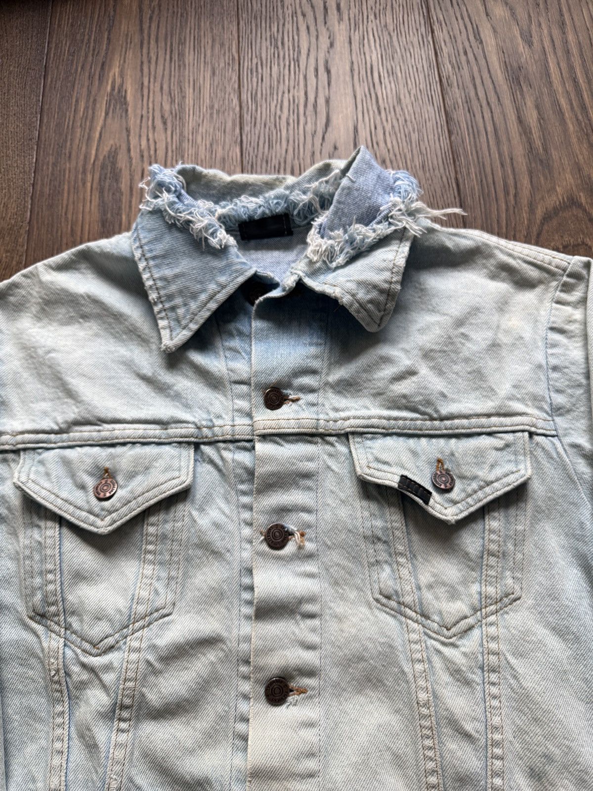 Vintage Vintage Roebucks Faded Western Wear Denim Jacket Size US L / EU 52-54 / 3 - 2 Thumbnail
