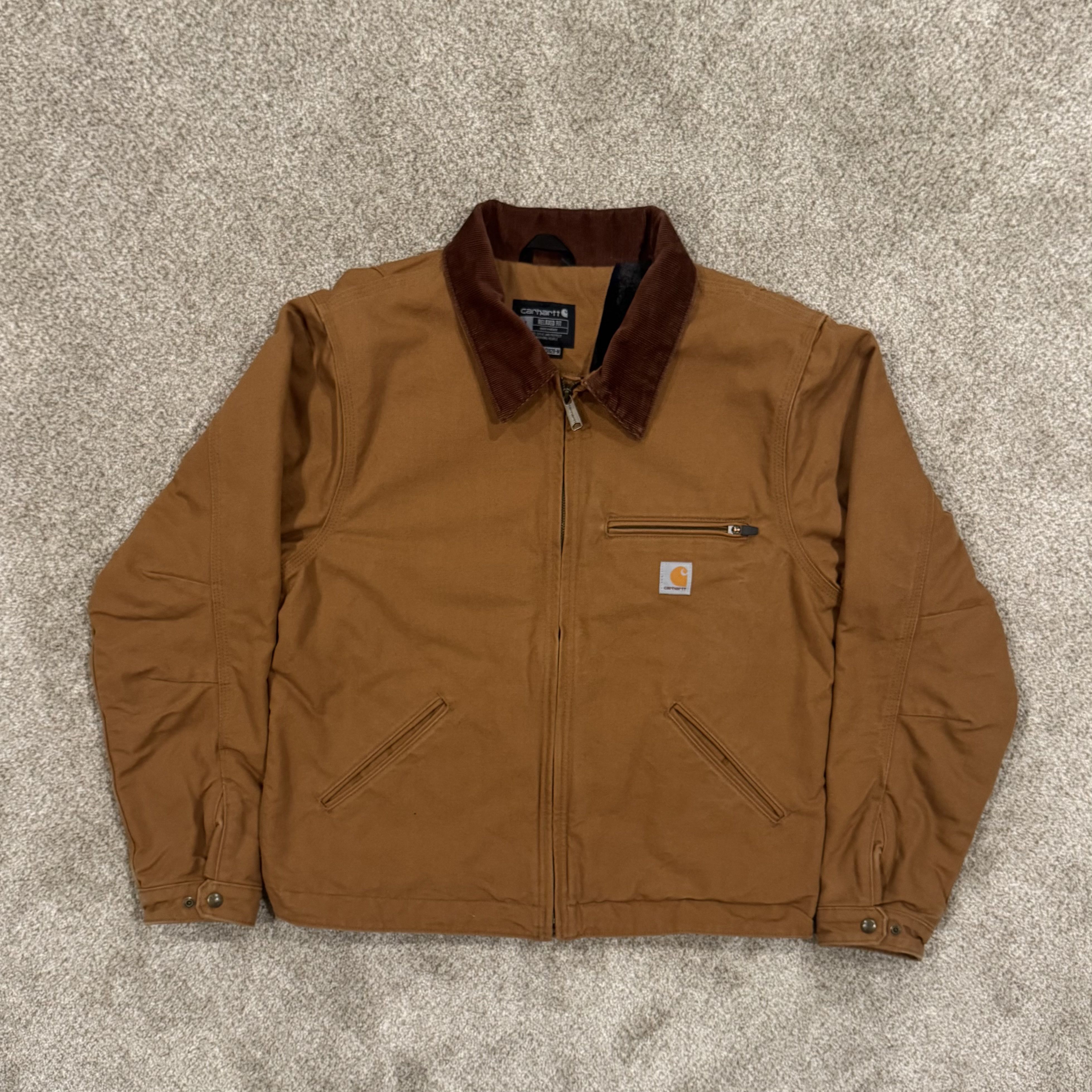 Carhartt Carhartt Men's Tan and Brown Jacket Size US L / EU 52-54 / 3 - 1 Thumbnail