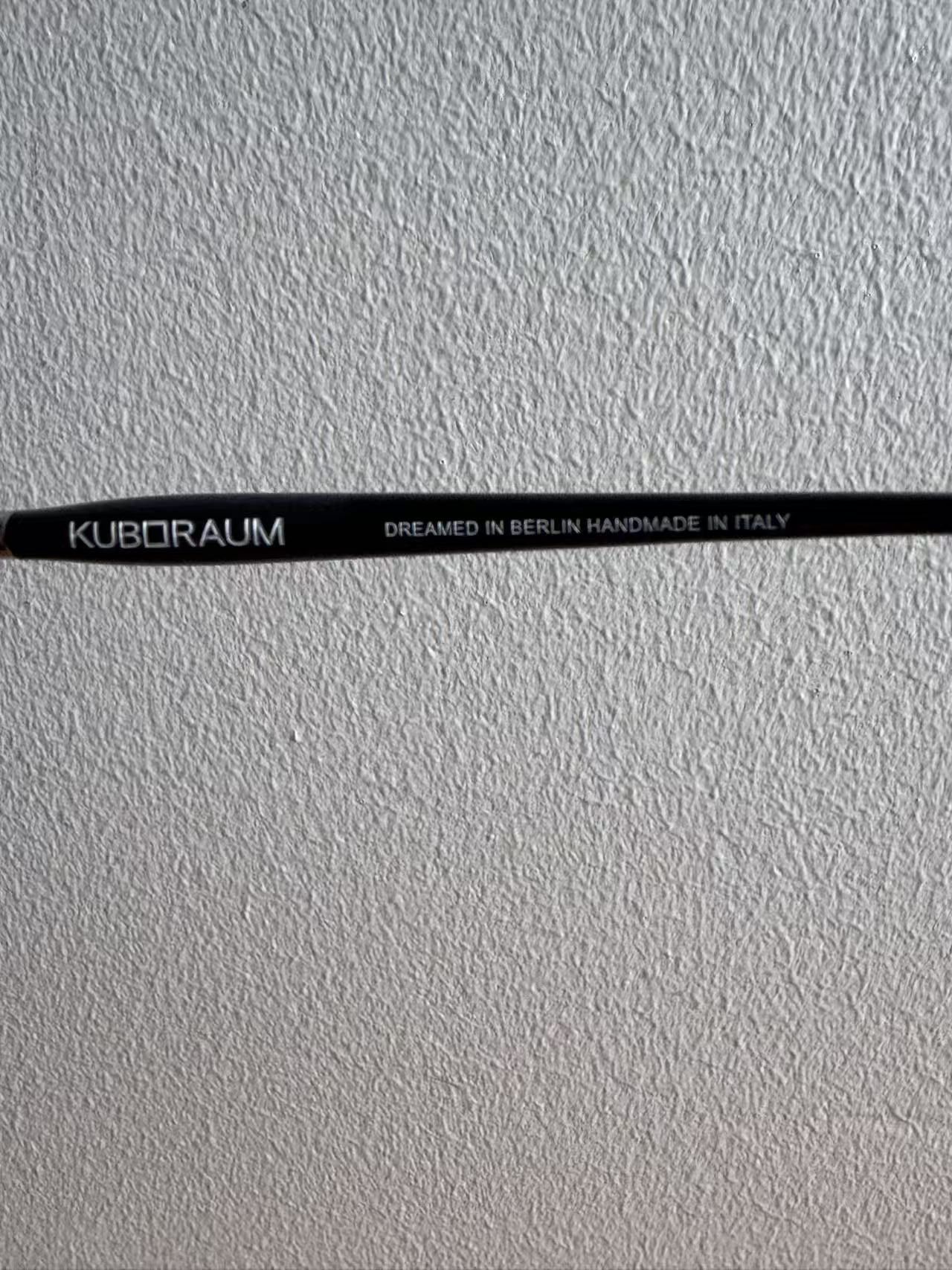 Kuboraum Kuboraum P23 Eyewear glasses Black Silver Brand New Size ONE SIZE - 7 Thumbnail
