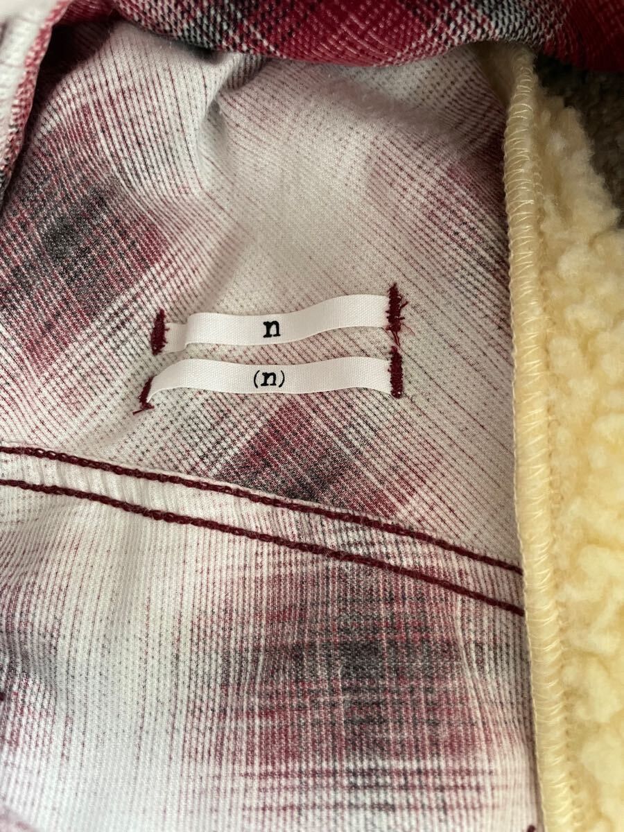 Number (N)ine Shearling Flannel Jacket Size US M / EU 48-50 / 2 - 4 Thumbnail