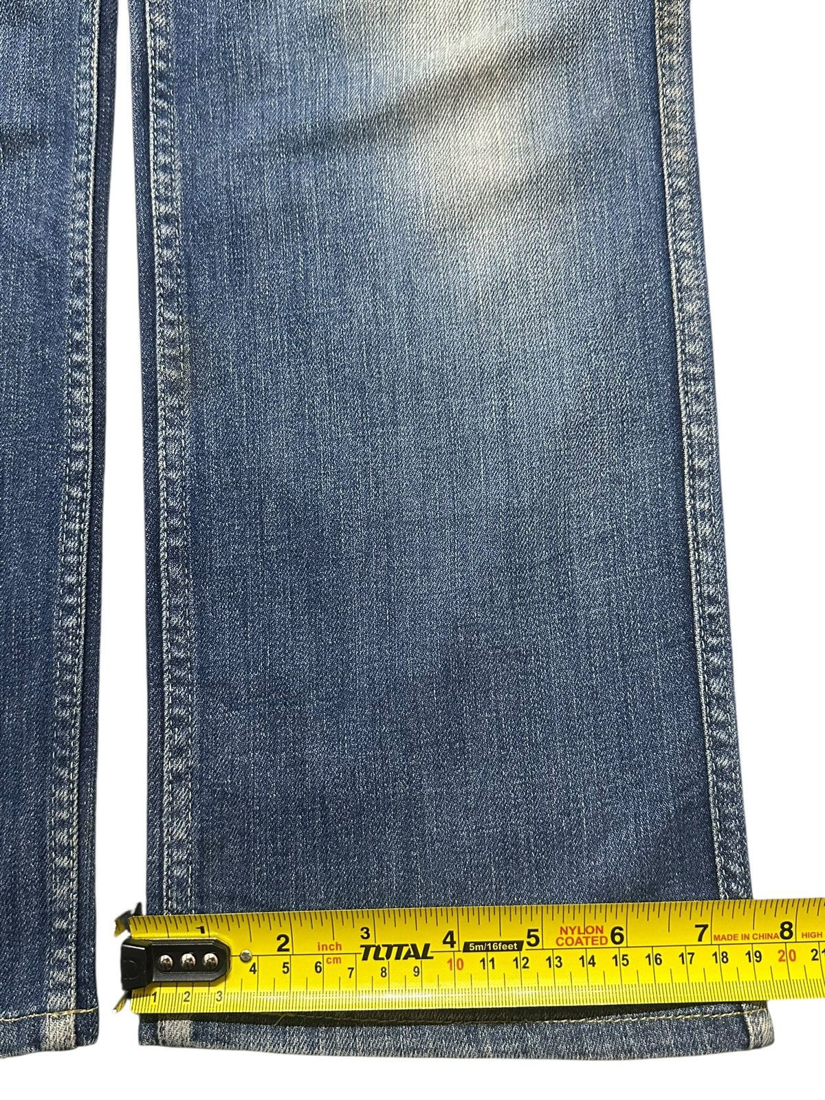 Johnbull Vintage Japan Johnbull Mud Wash Faded Whisker Style Jeans Size US 32 / EU 48 - 17 Thumbnail