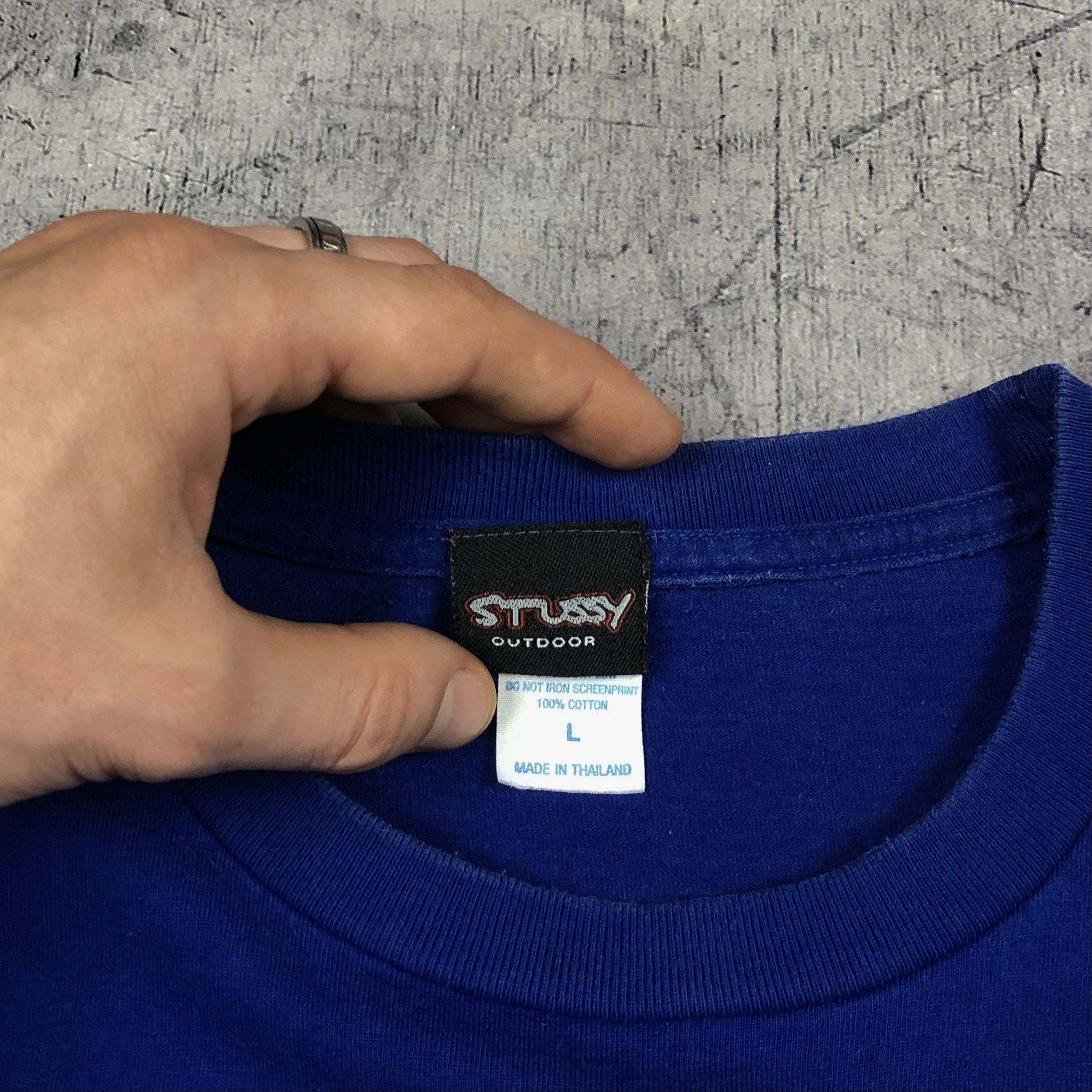 Stussy Vintage Stussy Outdoor Dragon Puff Print Tee y2k sk8 Size US M / EU 48-50 / 2 - 10 Thumbnail