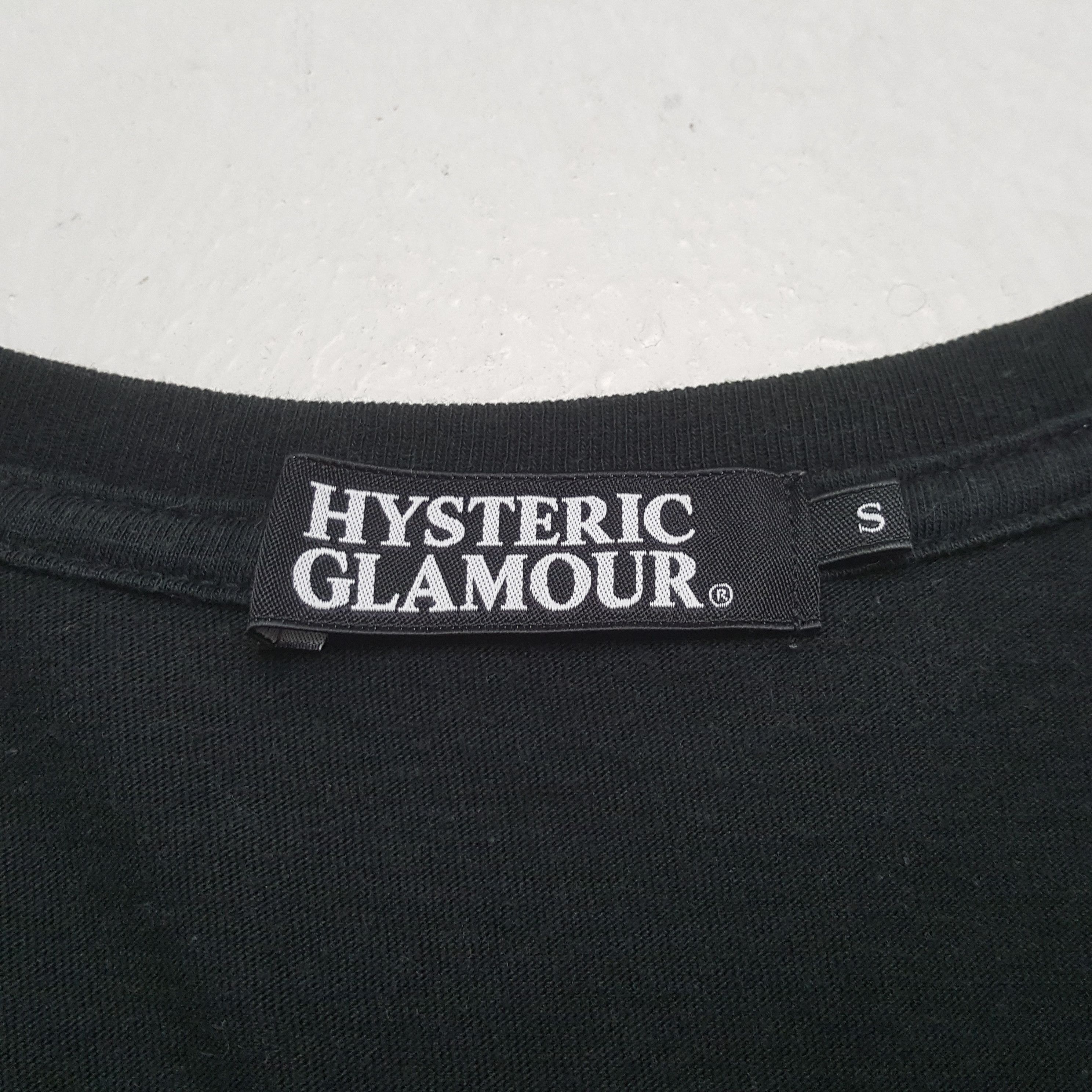 Hysteric Glamour Vintage Hysteric Glamour Japanese Brand T-Shirt C301N36 Size US XS / EU 42 / 0 - 4 Thumbnail