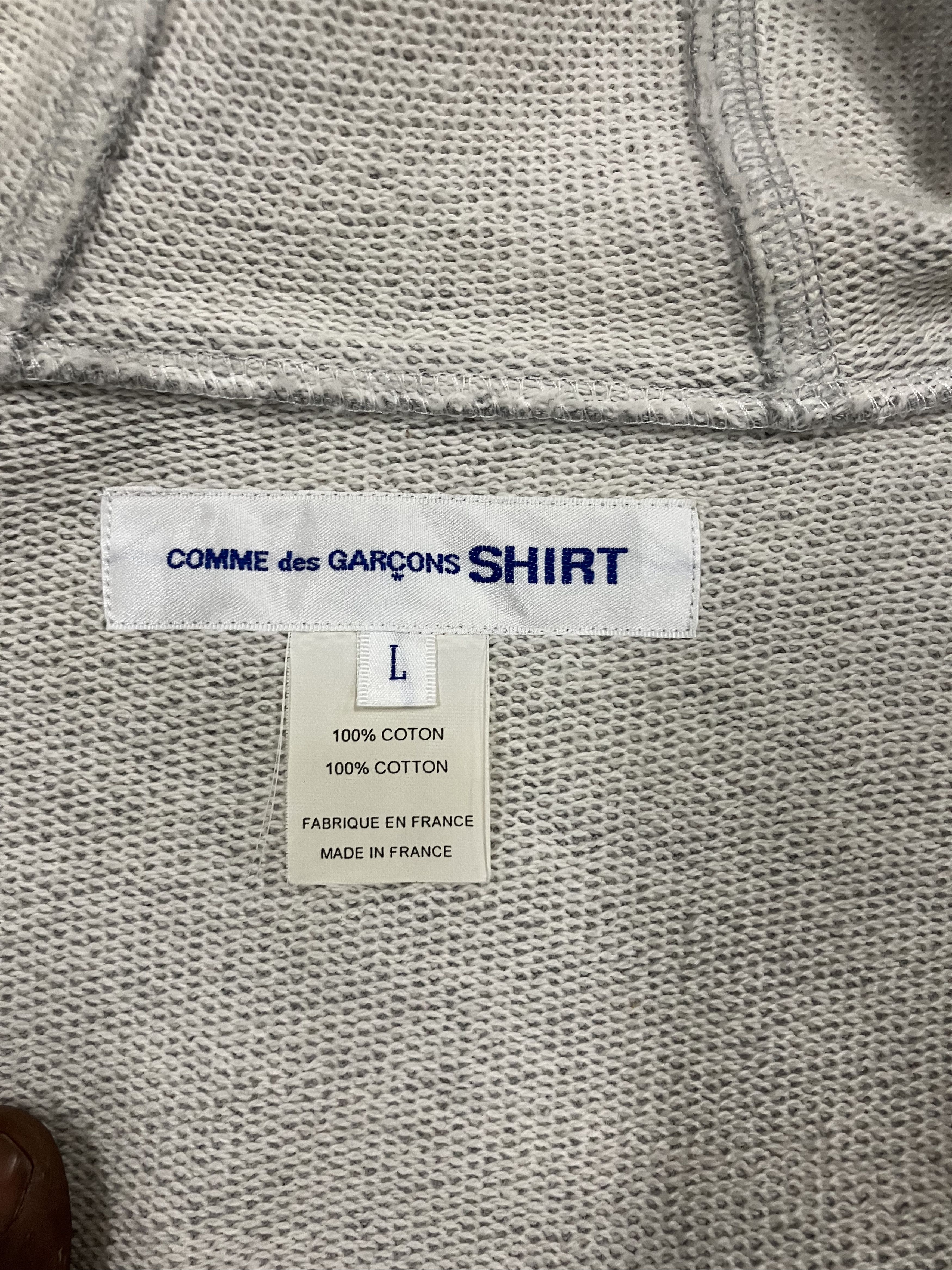 Comme des Garcons SHIRT 21AW Parka Docking Stripe Shirt Size US L / EU 52-54 / 3 - 3 Thumbnail