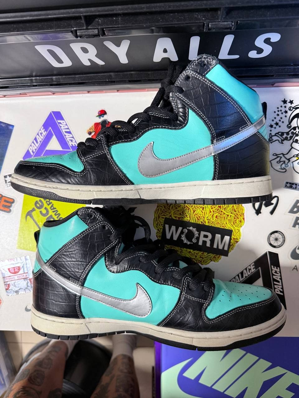 Nike Nike SB Dunk High Diamond Supply Co. (2014) Size US 13 / EU 46 - 3 Thumbnail