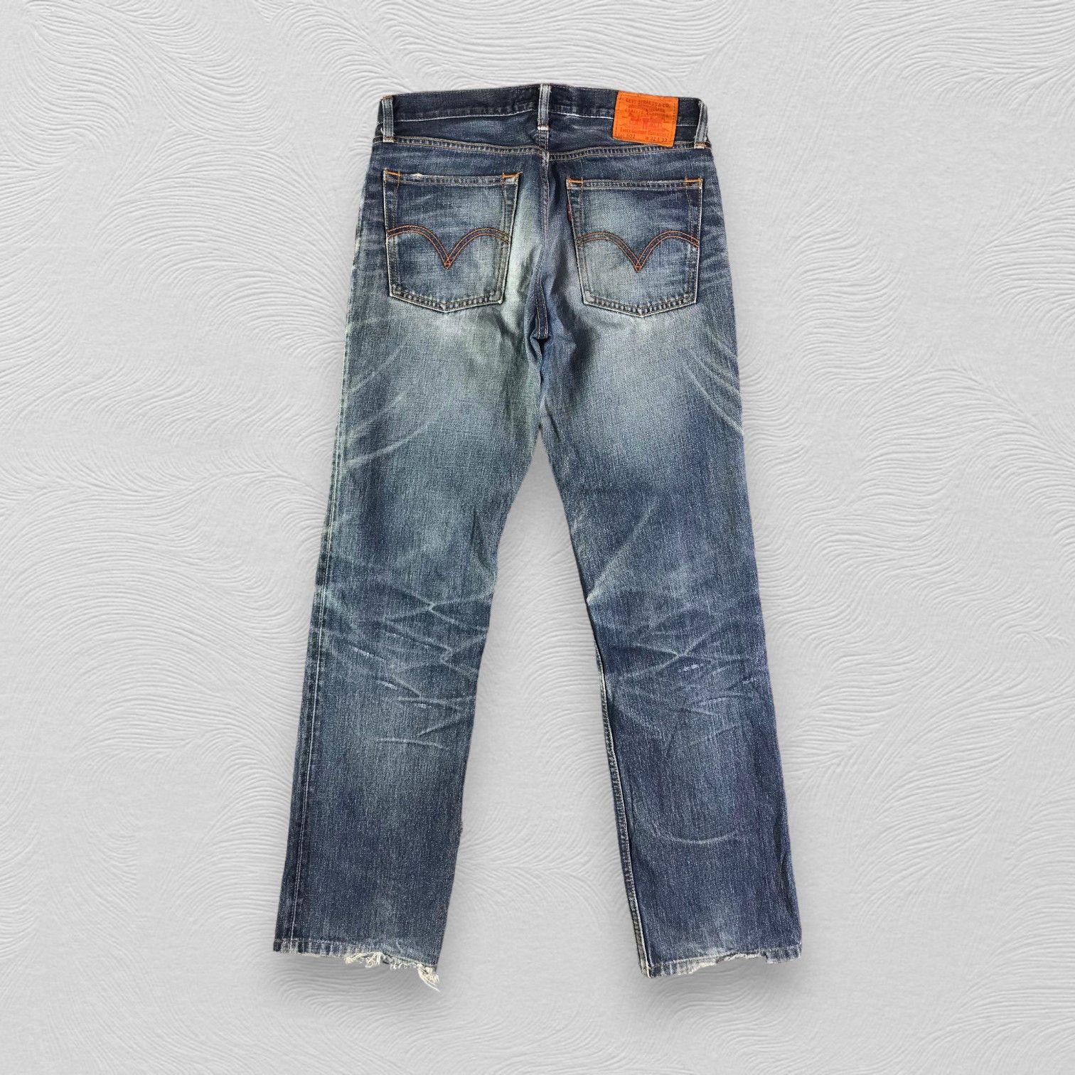 Levi's Vintage Levis 502 Jeans Ripped Denim Size US 32 / EU 48 - 2 Thumbnail