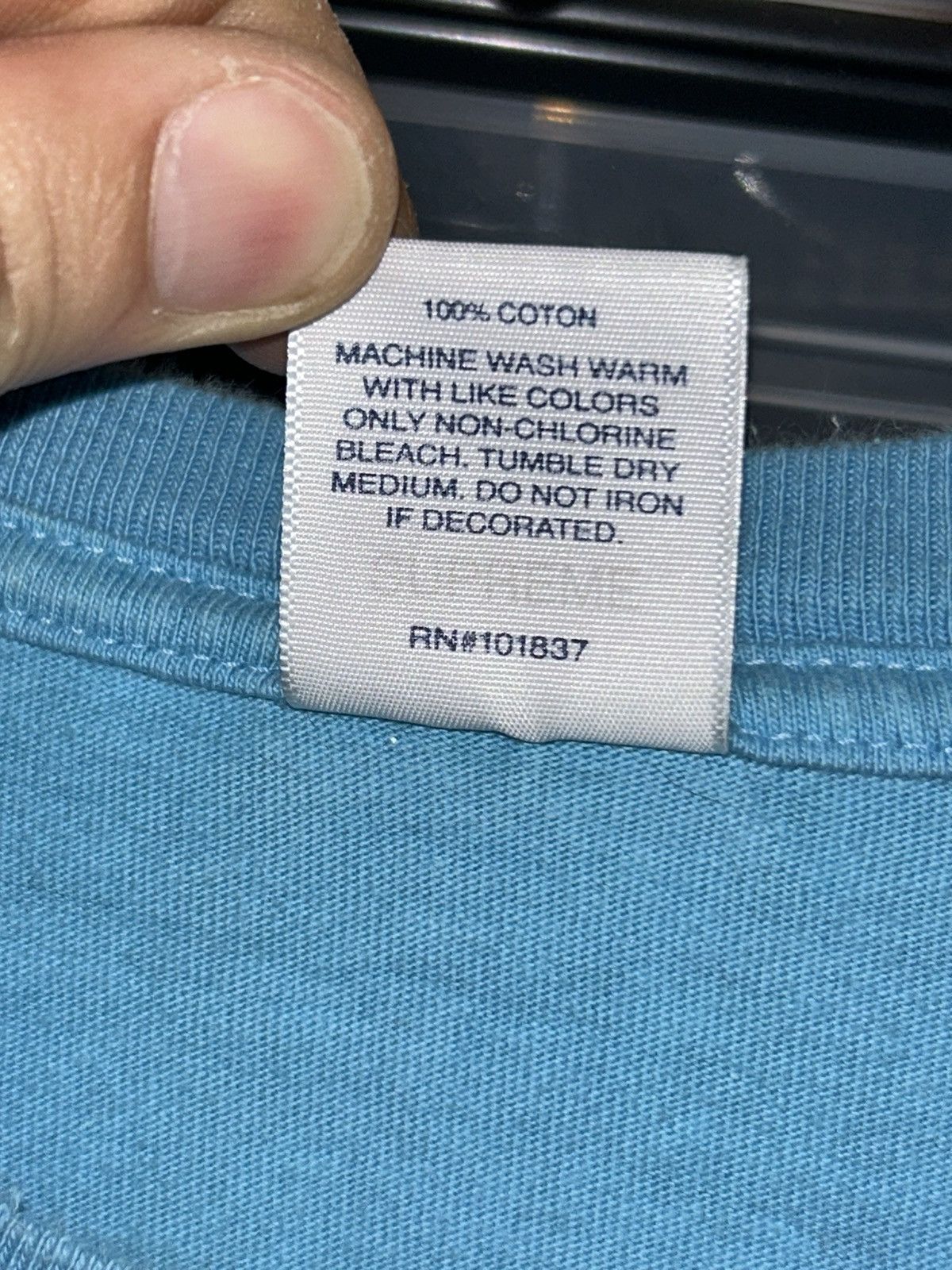Supreme Supreme Faces Long-Sleeve Tee FW19 Light Slate size Medium Size US M / EU 48-50 / 2 - 4 Thumbnail