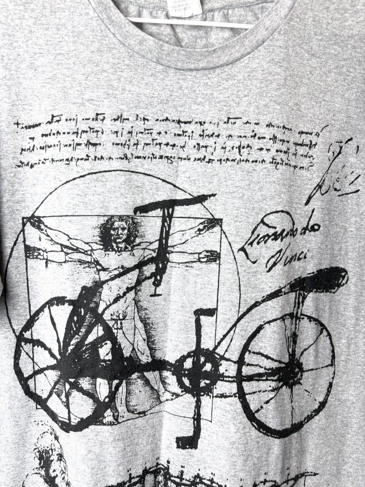 Vintage Rare Vintage Leonardo da Vinci Italy Made T Shirt Size US L / EU 52-54 / 3 - 2 Thumbnail