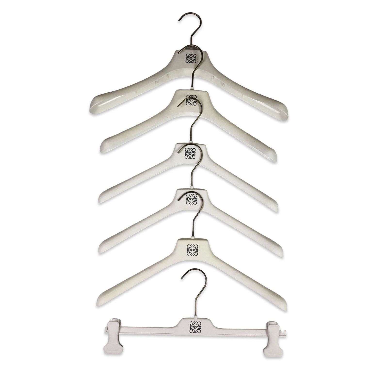 Loewe Loewe Logo Premium Made in Italy White Hangers Size ONE SIZE - 1 Thumbnail