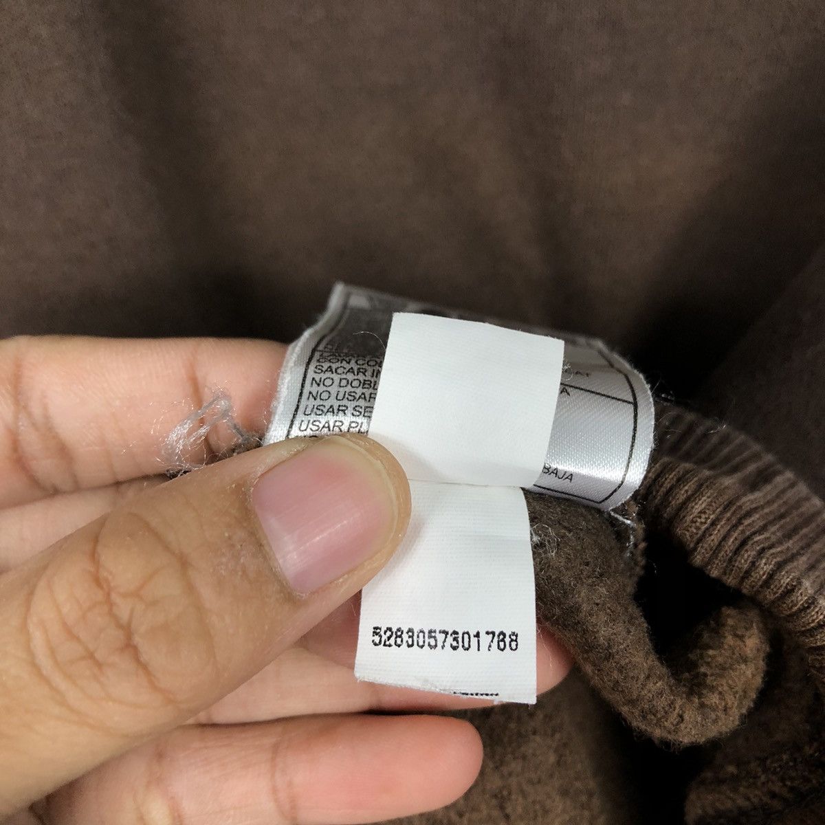Nike Nike Essential Micro Swoosh Sweatshirt — Washed Cocoa Tone Size US L / EU 52-54 / 3 - 18 Thumbnail