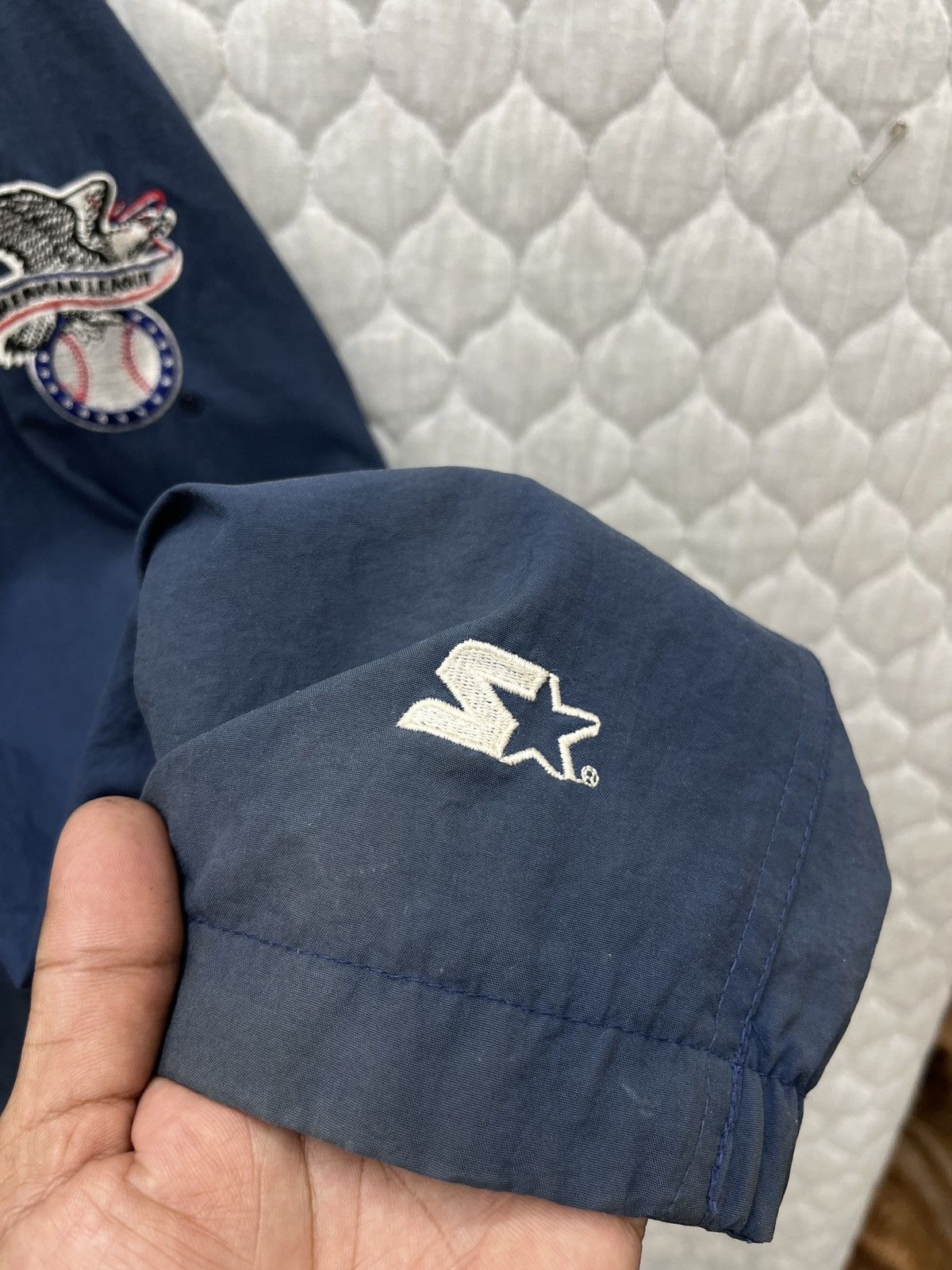 MLB × New York Yankees × Starter 🔥🔥🔥STEALS STARTER MLB NEW YORK YANKEES HOODIE LIGHT JACKET Size US L / EU 52-54 / 3 - 12 Thumbnail