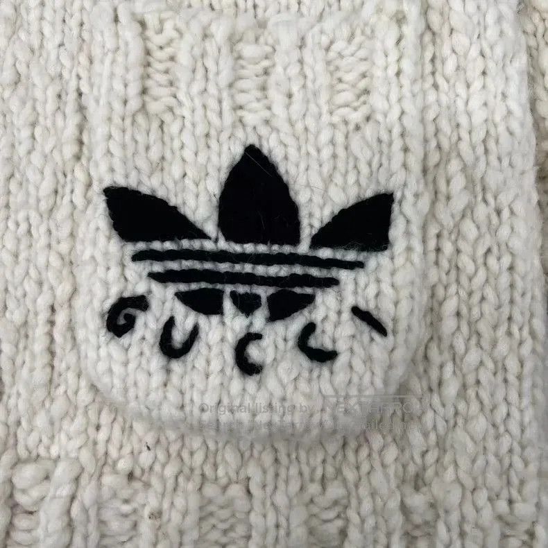 Gucci Gucci Adidas Knit Cardigan M Size. Size US M / EU 48-50 / 2 - 5 Thumbnail