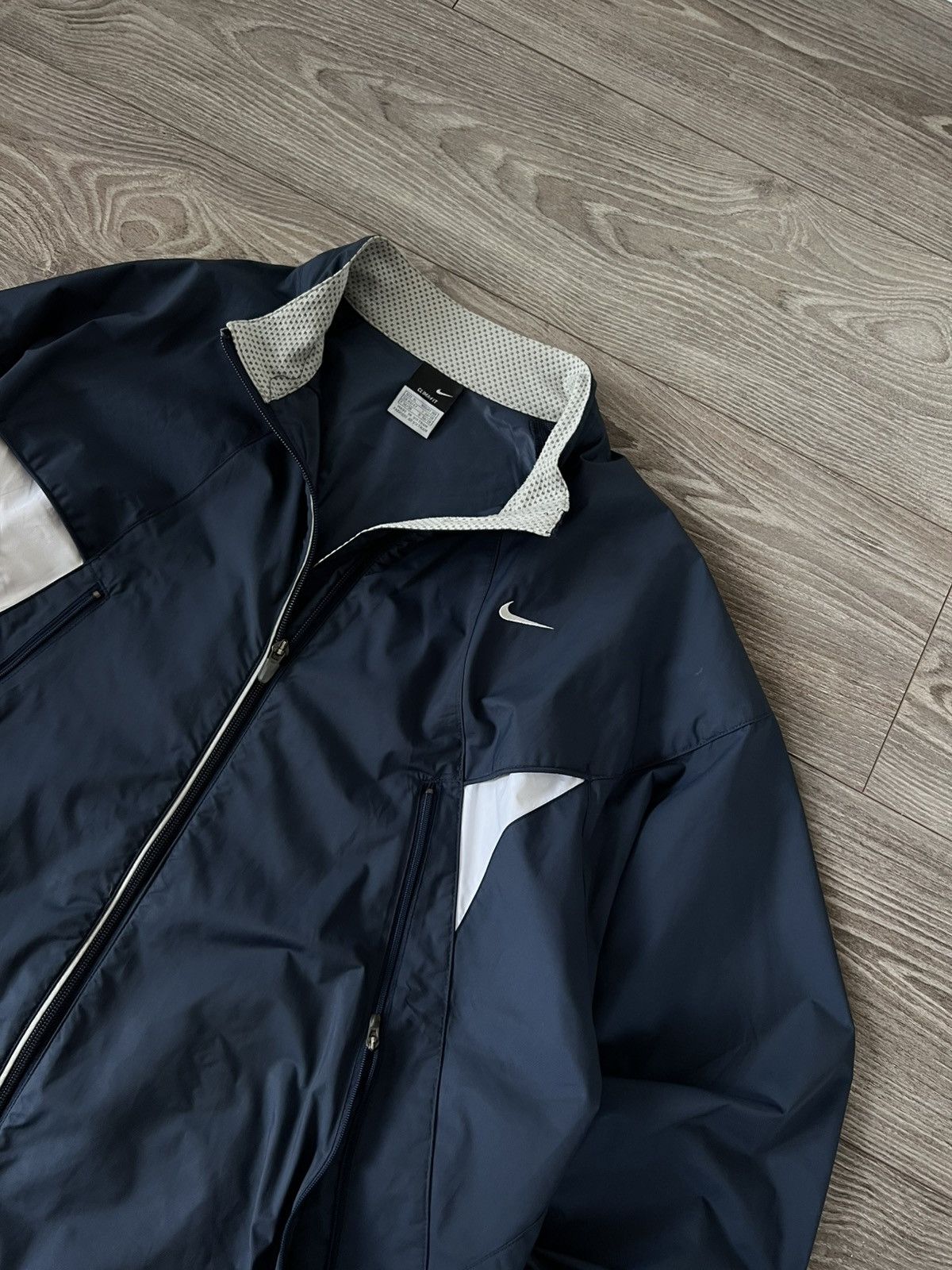 Nike Nike Vintage Climafit Y2k Avant Garde Double Zip Windbreaker Size US XL / EU 56 / 4 - 10 Thumbnail