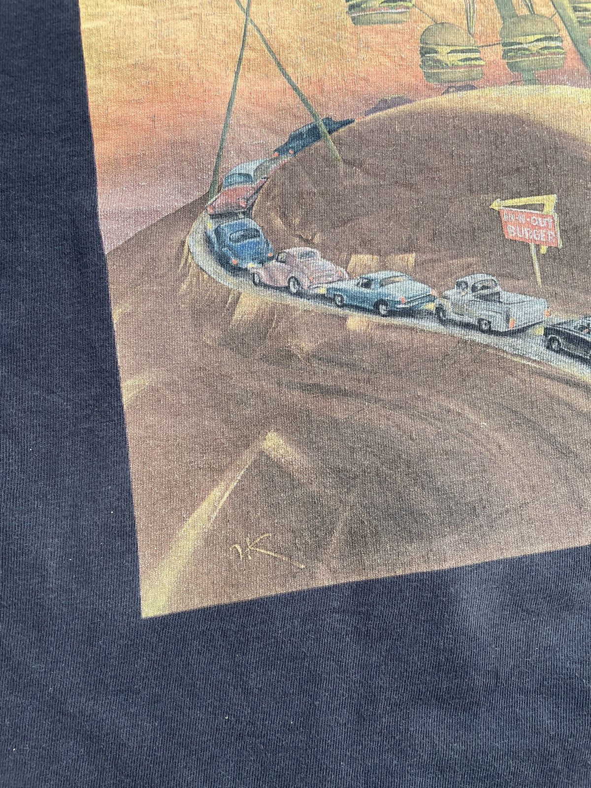 Designer IN OUT BURGER X VLADIMIR KUSH EYE OF BURGER TEE Size US XXL / EU 58 / 5 - 8 Thumbnail