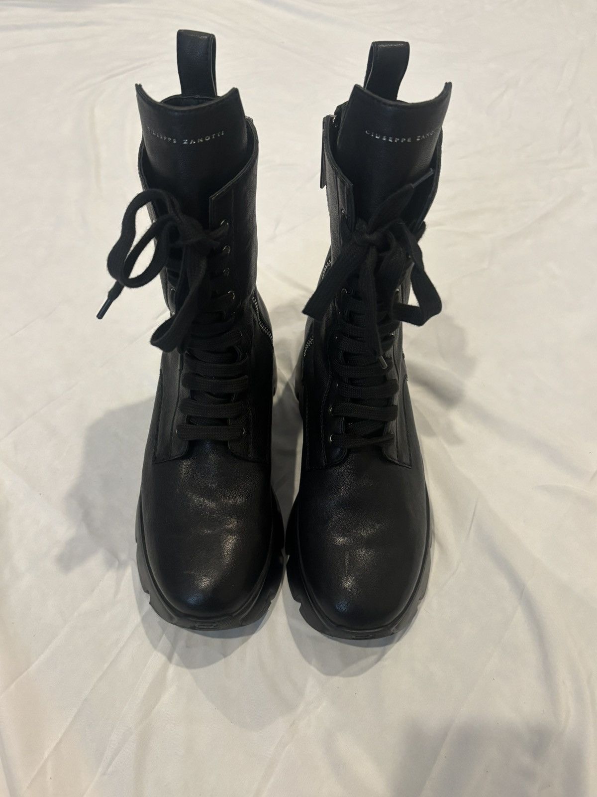 Giuseppe Zanotti Giuseppe Zanotti APOCALYPSE Combat Boots EU 40 Men's 7.5 Size US 10 / IT 40 - 3 Thumbnail