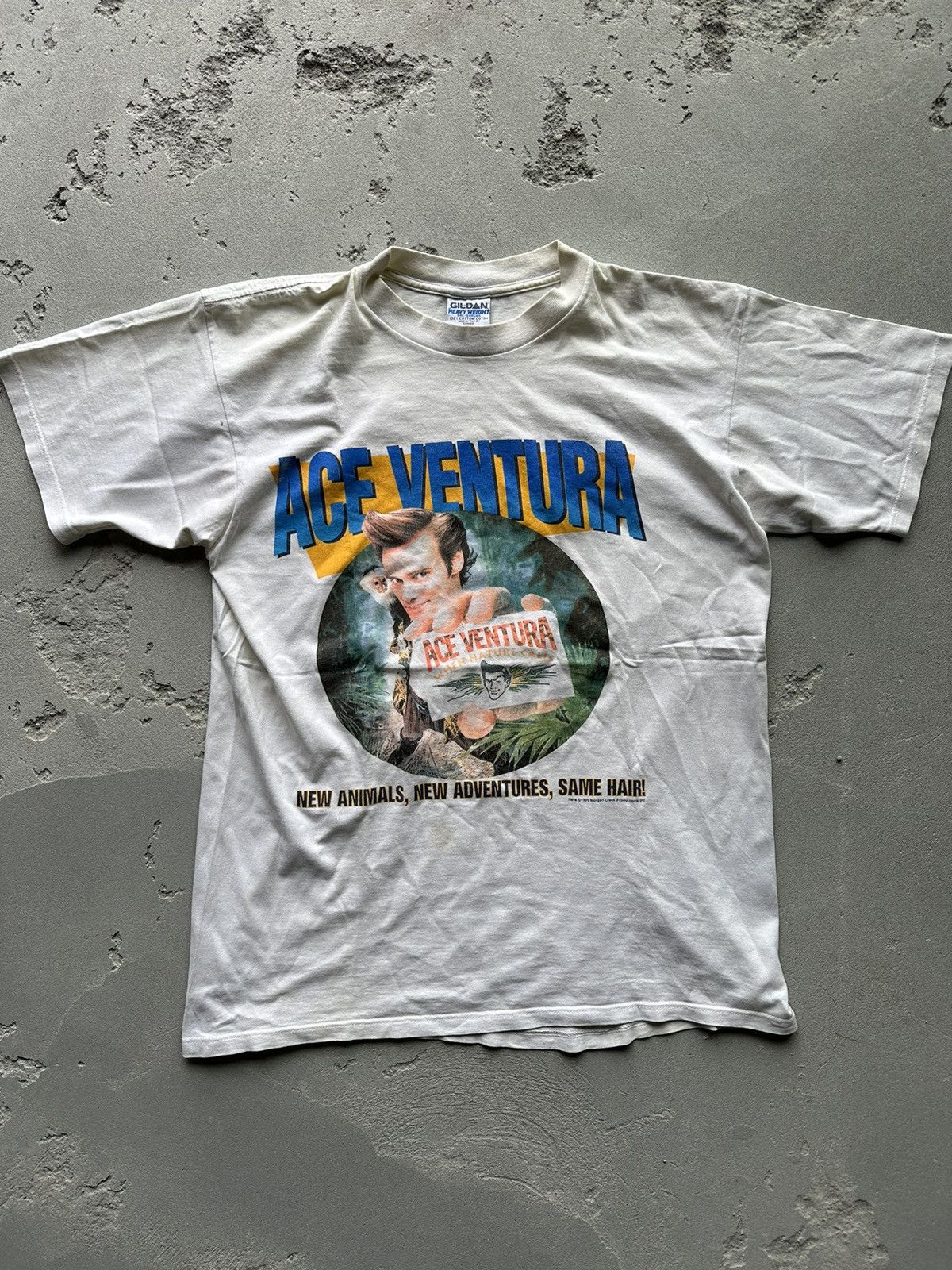 Vintage Vintage 1995 Ace Ventura Tshirt Size US L / EU 52-54 / 3 - 1 Thumbnail