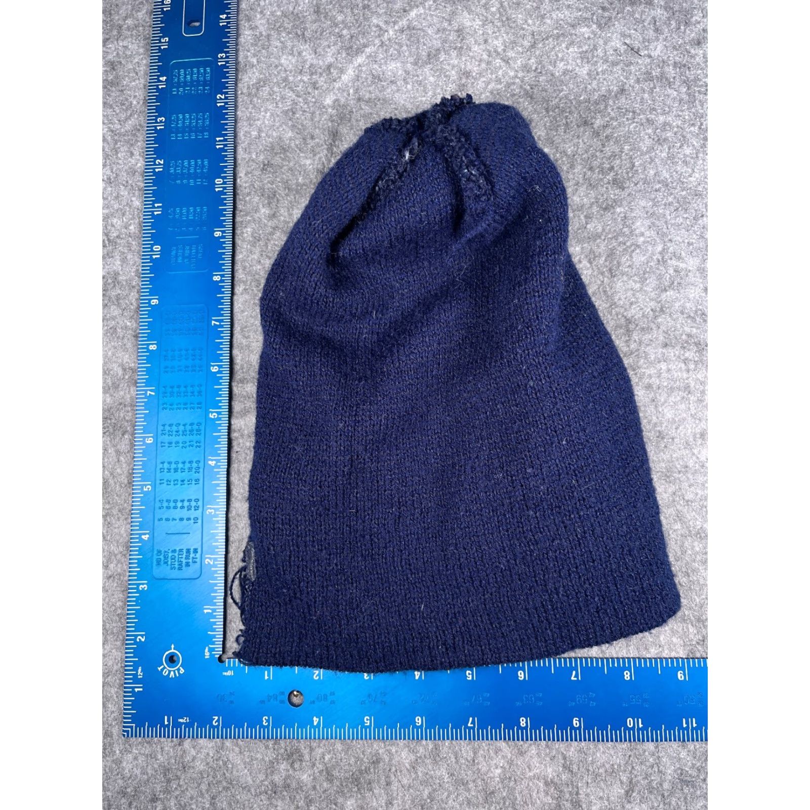 Vintage VINTAGE? No—Unbranded Beanie Knit Adult One Size Blue Pom 100% Acrylic Ski Style Beanie Adult One Size Blue Knit Hat Unbranded Mens Womens Boys Girls Size ONE SIZE - 8 Thumbnail