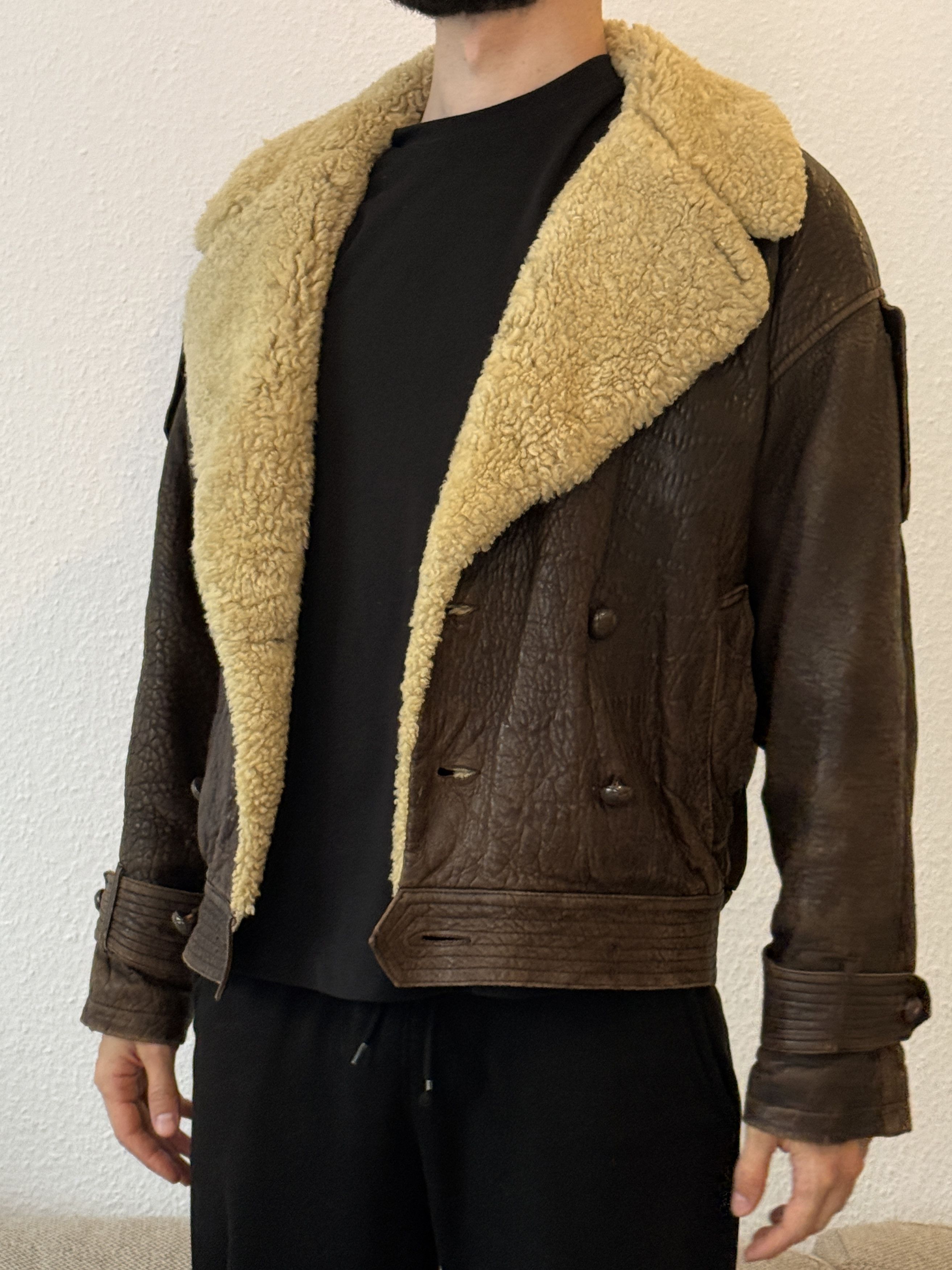 Yves Saint Laurent Vintage 80s YSL Leather Jacket | Grailed