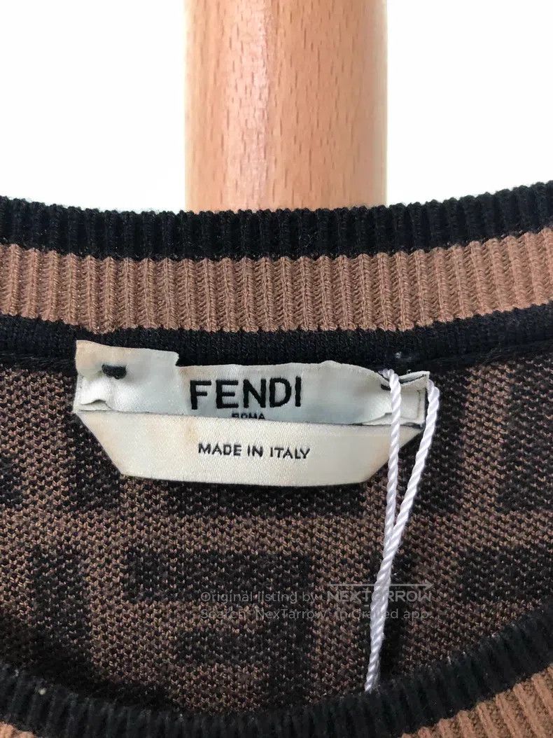 Fendi Fendi All-over printed dress Size S / US 4 / IT 40 - 8 Thumbnail