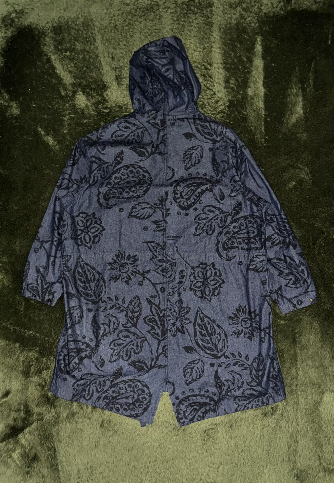 Engineered Garments [XL] Engineered Garments Highland Parka 8oz Denim Floral Size US XL / EU 56 / 4 - 8 Thumbnail