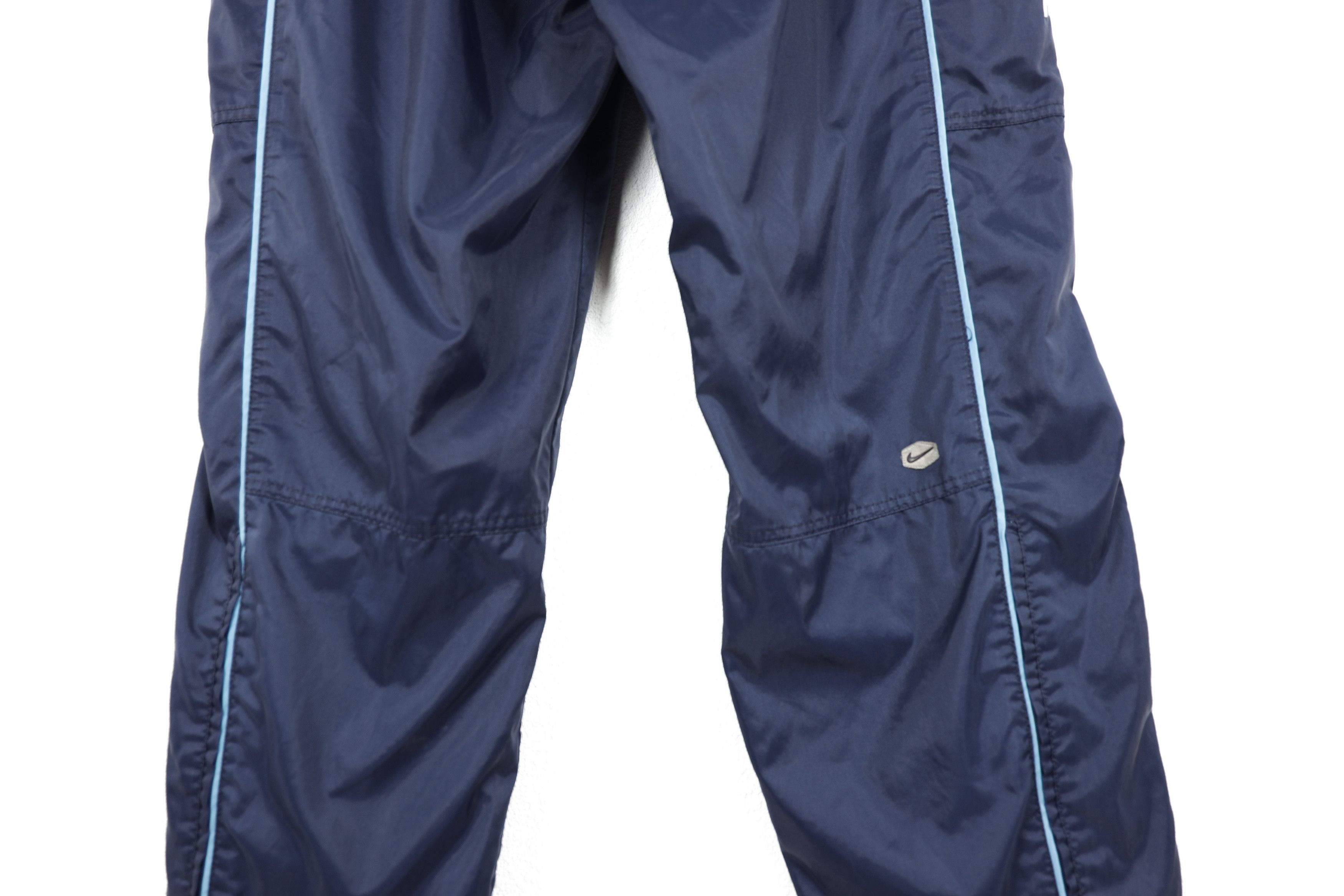 Nike × Vintage Vintage Nike Swoosh Logo Nylon Track Cargo Pants Size US 32 / EU 48 - 11 Thumbnail