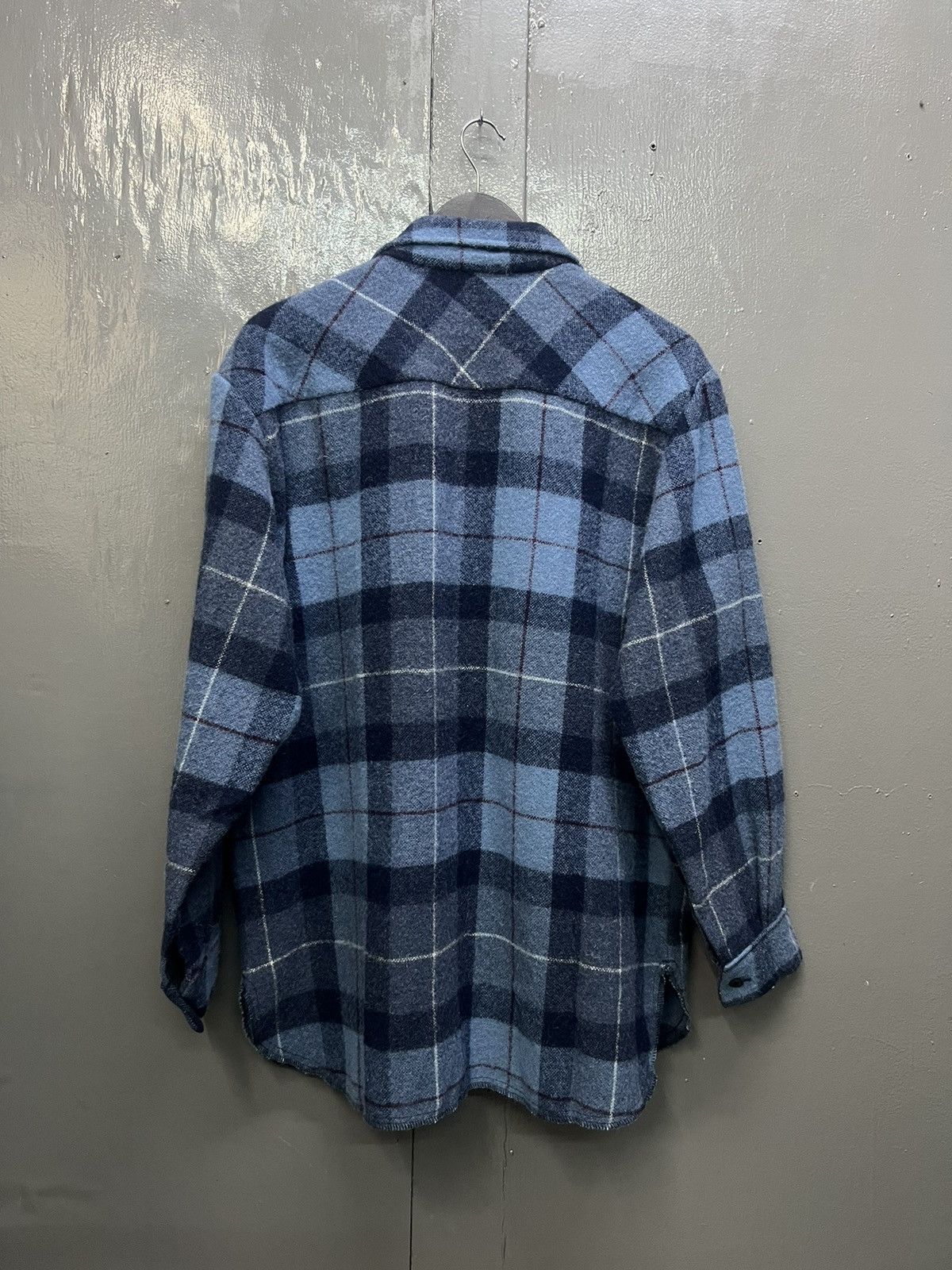 Vintage Vintage The Original Swanndri Pure New Wool Shirt Size US L / EU 52-54 / 3 - 4 Thumbnail