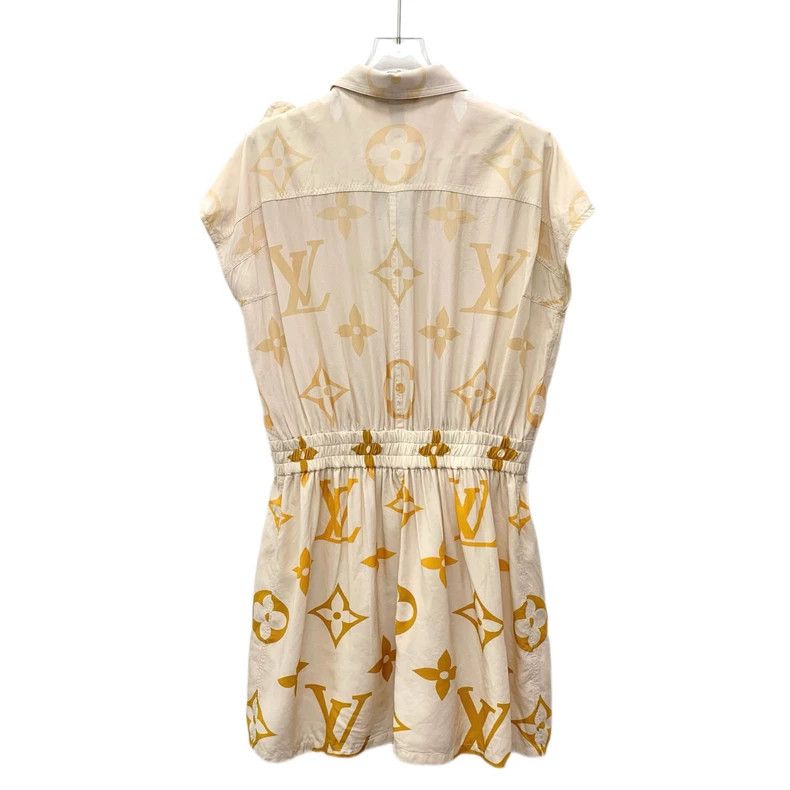 Louis Vuitton Louis Vuitton Beige logo presbyopic mulberry silk lapel si Size XS / US 0-2 / IT 36-38 - 2 Thumbnail