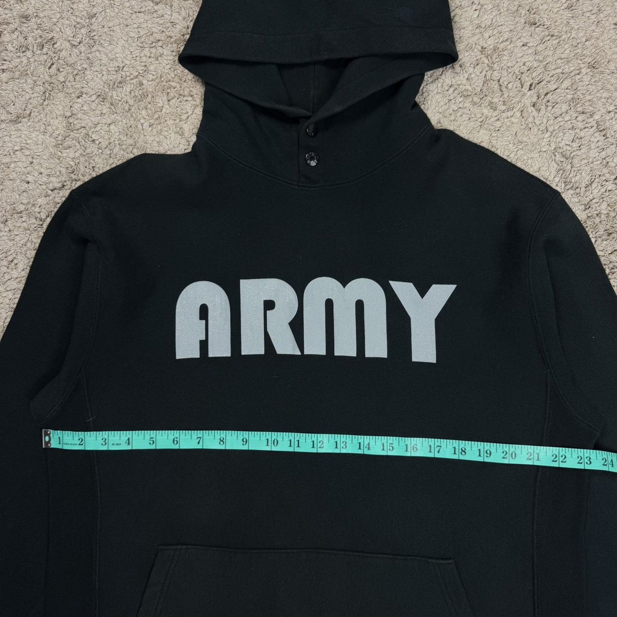 Bape Vintage Bape ARMY Hoodie Sweatshirt Size US L / EU 52-54 / 3 - 14 Thumbnail