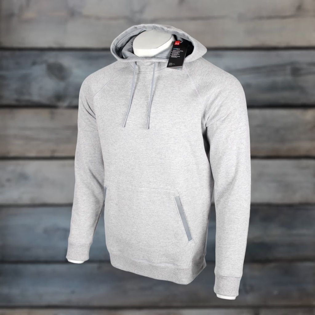 Under Armour Under Armour Men's Campus Fleece Hoodie Sweatshirt S Small Gray 1356538 Coldgear Size US S / EU 44-46 / 1 - 1 Thumbnail