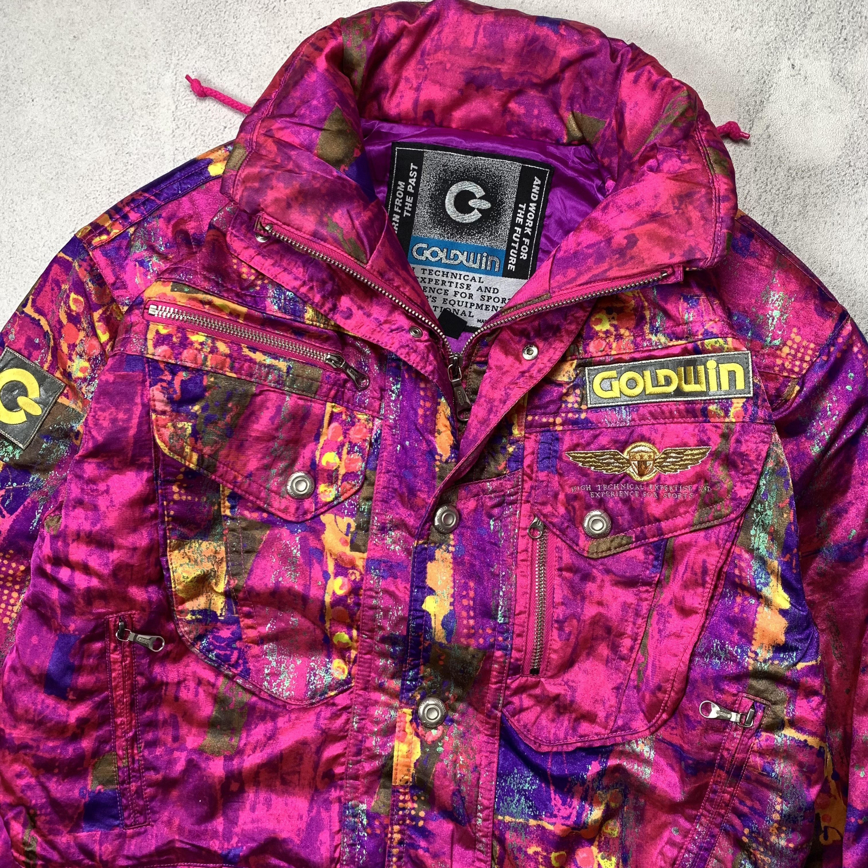 Goldwin Vintage Goldwin Ski Wear Winter Jacket Size US M / EU 48-50 / 2 - 2 Thumbnail