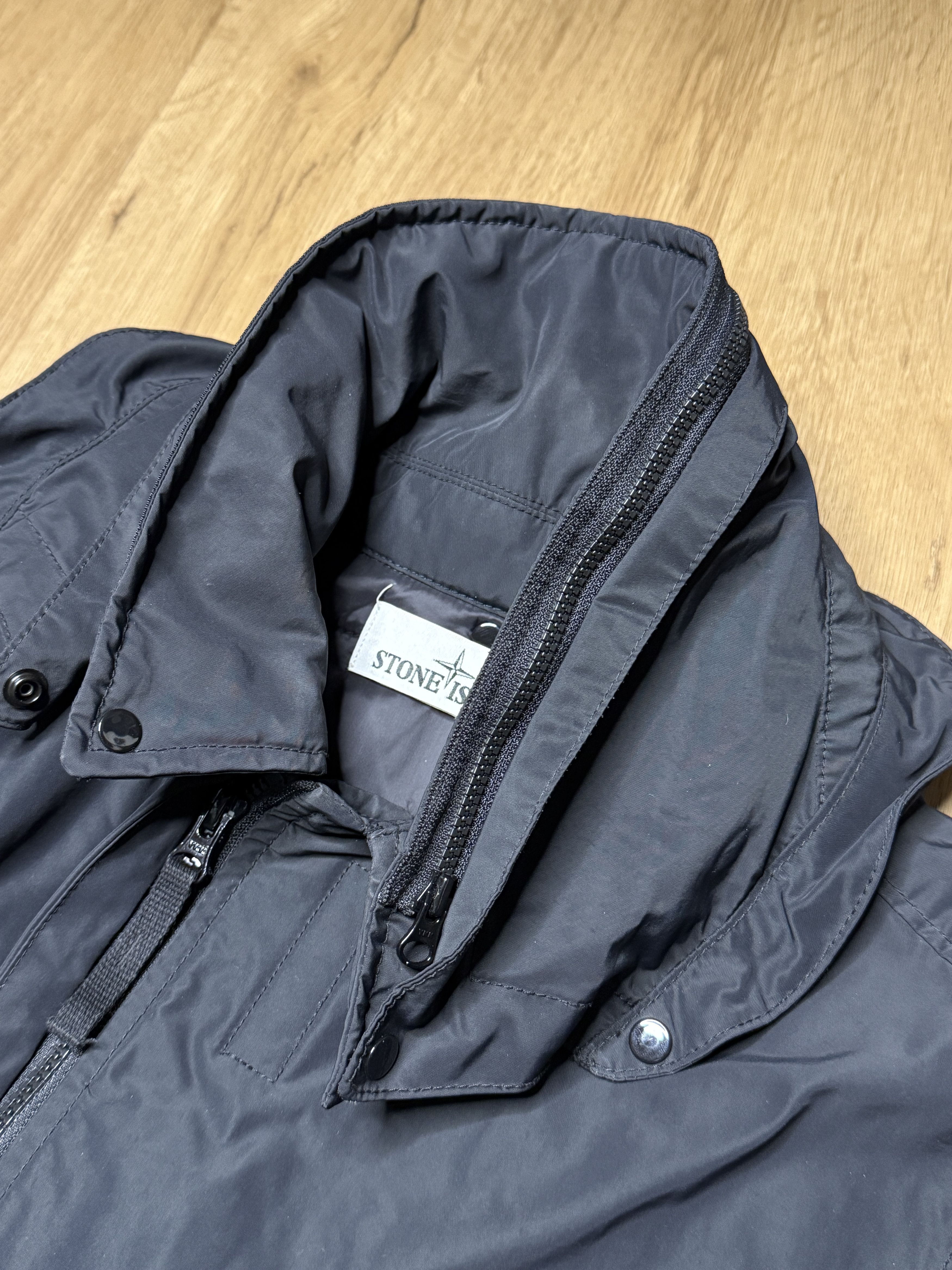 Stone Island Black Micro Reps Jacket with Primaloft Insulation Technology Size US S / EU 44-46 / 1 - 13 Thumbnail