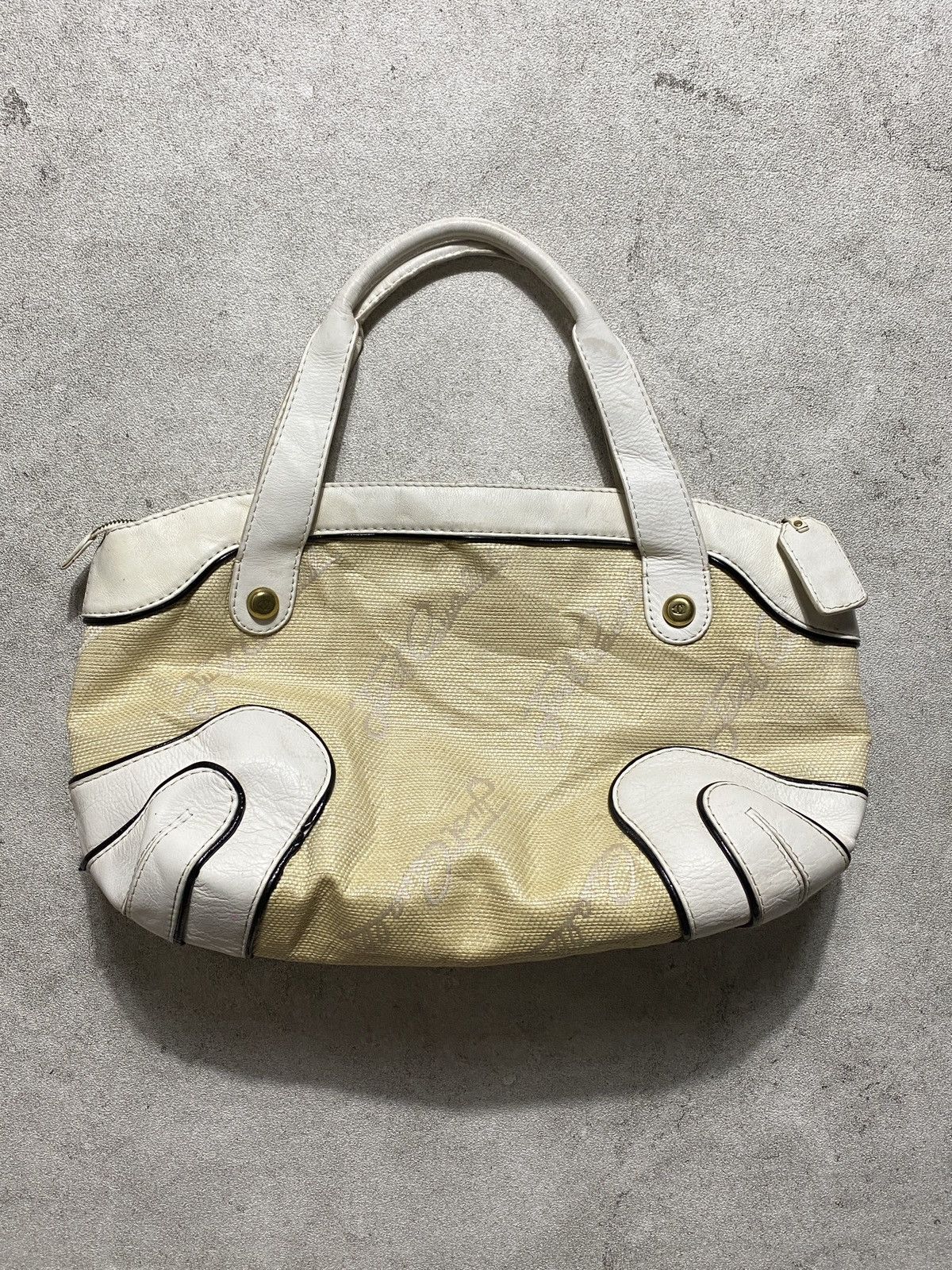 Just Cavalli 2000’s Just Cavalli Monogram Leather Hobo Bags Size ONE SIZE - 15 Thumbnail