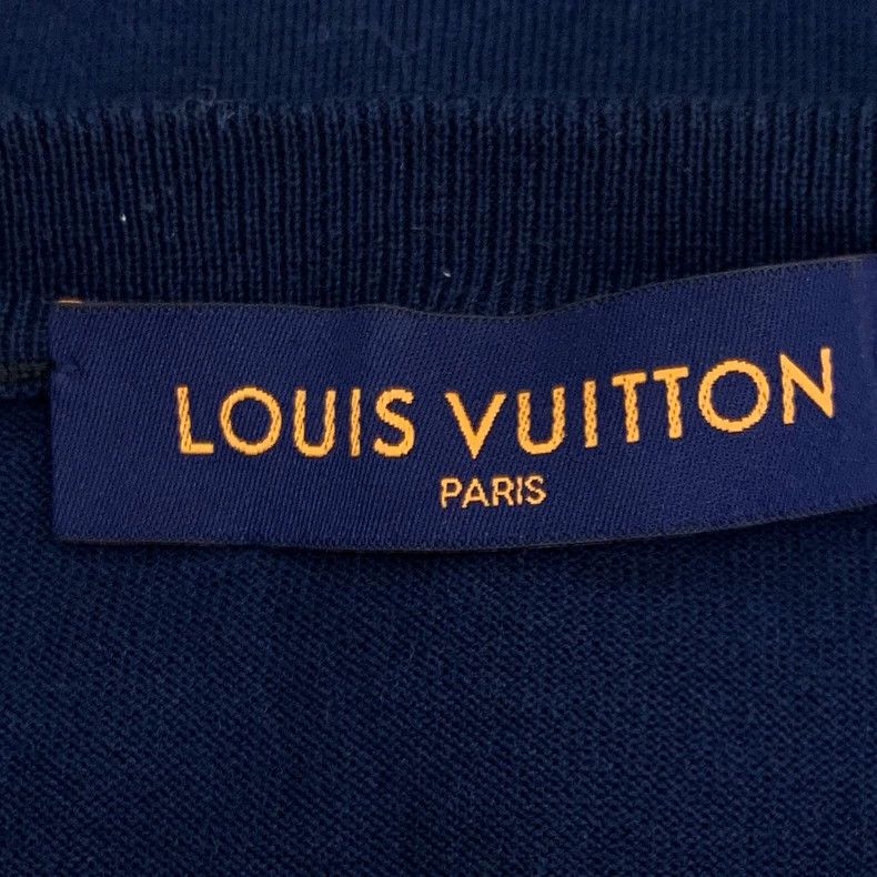 Louis Vuitton Louis Vuitton Crewneck long-sleeve sweater in dark blue em Size US M / EU 48-50 / 2 - 6 Thumbnail