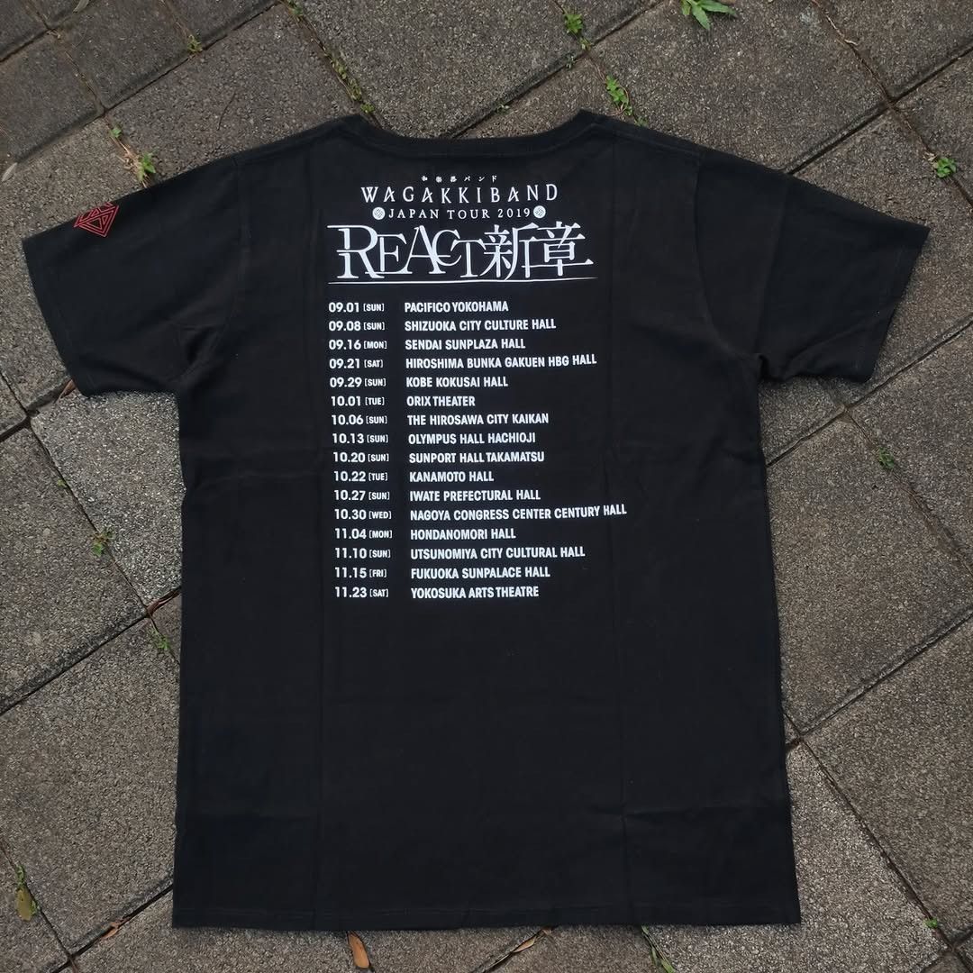 Band Tees Wagakki Band Tour 2019 Japan Band Tee Size US L / EU 52-54 / 3 - 1 Thumbnail