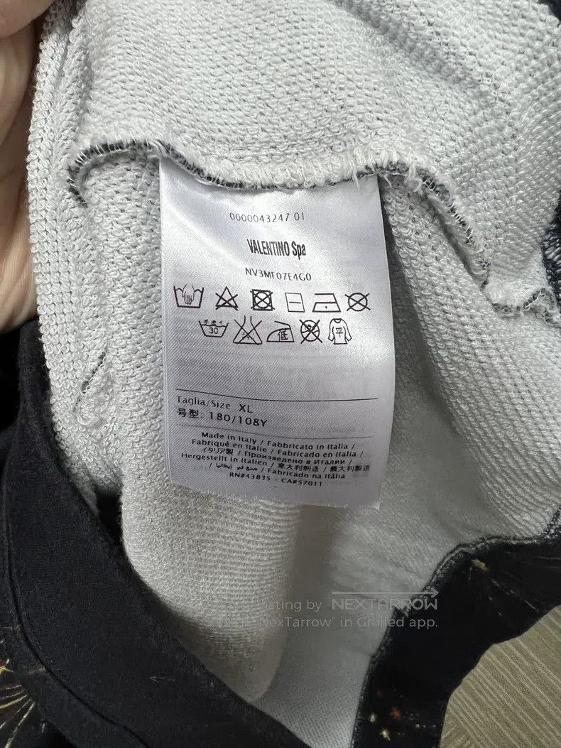 Valentino Valentino Fireworks sweatshirt Size XL / US 12-14 / IT 48-50 - 3 Thumbnail
