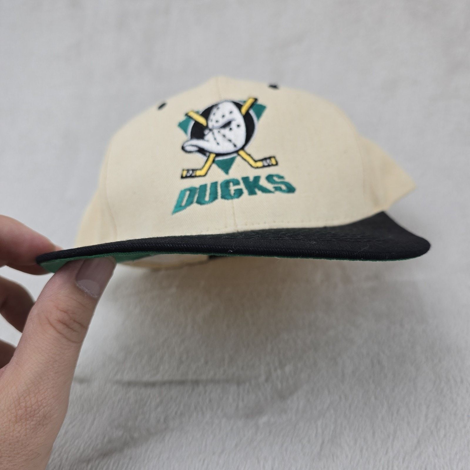 Other Vintage The Mighty Ducks 2 Disney Movie Hat Quack Attack 90s Size ONE SIZE - 11 Thumbnail