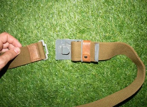 High Sport Belts Army Canvas Belt Size ONE SIZE - 3 Thumbnail