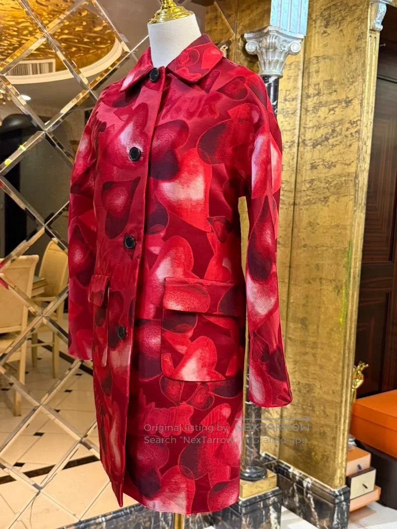 Valentino Valentino Limited edition love graffiti coat Size M / US 6-8 / IT 42-44 - 5 Thumbnail