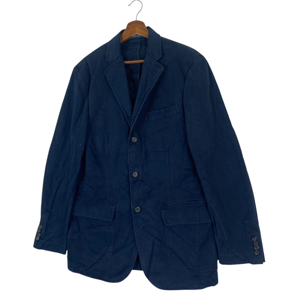 Polo Ralph Lauren × Ralph Lauren × Vintage Vintage Polo Ralph Lauren Cotton Blazer Jacket Size US S / EU 44-46 / 1 - 3 Thumbnail