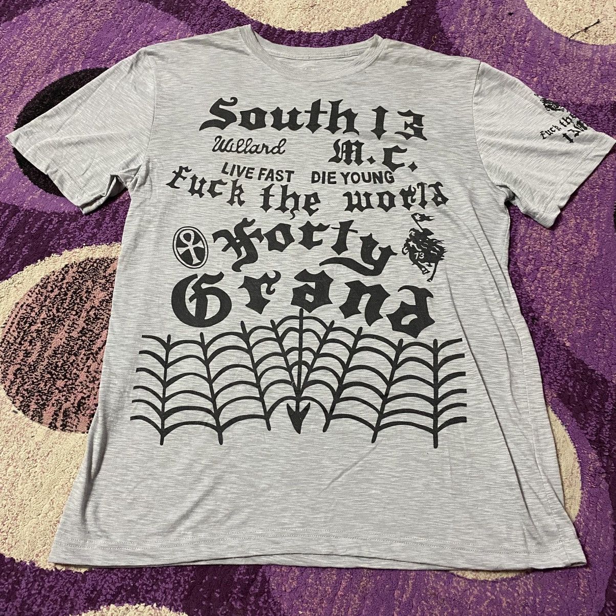 Japanese Brand South 13 Willand MC Tshirt Size US L / EU 52-54 / 3 - 1 Thumbnail