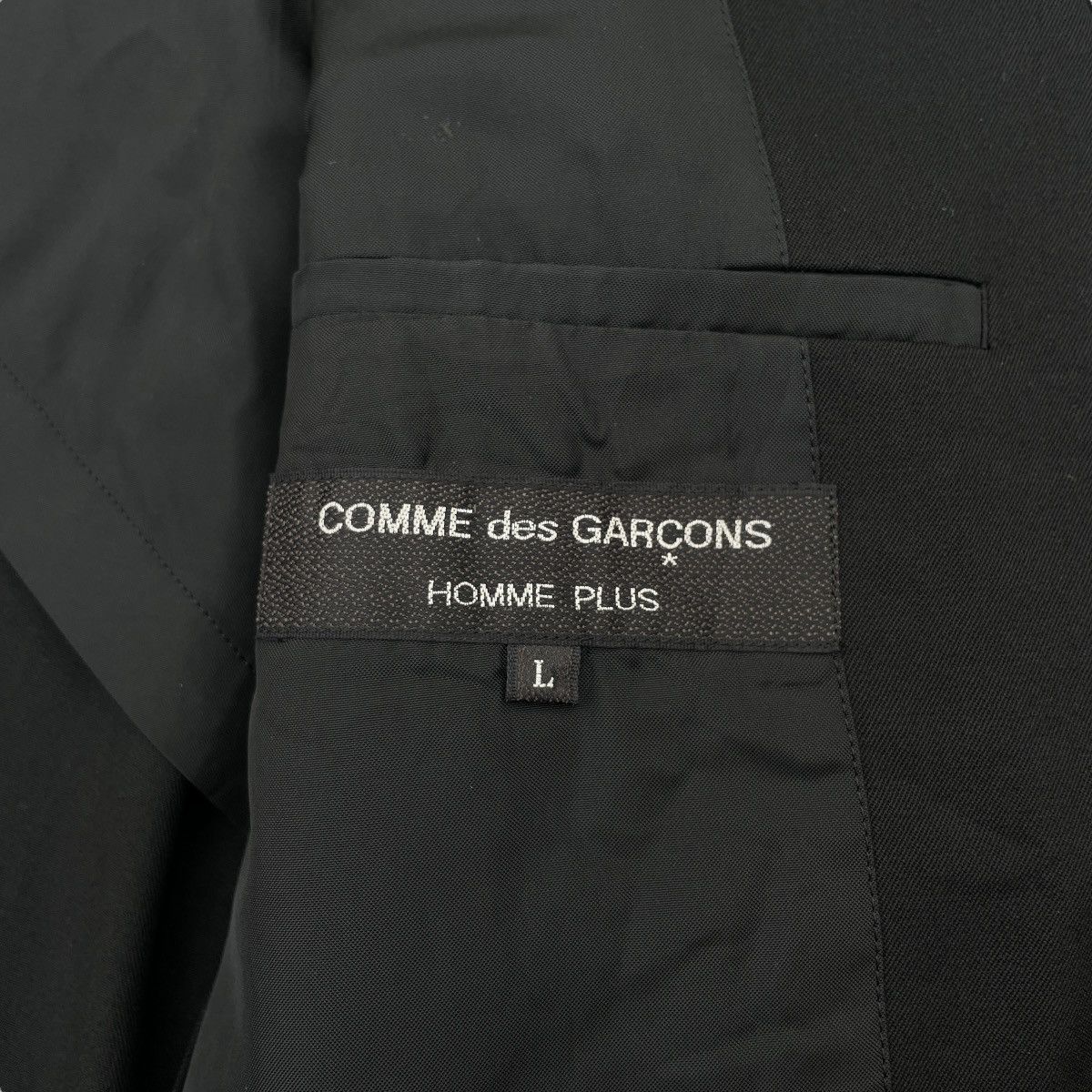 Comme des Garcons Homme Plus AD1996 Vintage Comme des Garcons Homme Plus Wool Blazer Size 48L - 5 Thumbnail