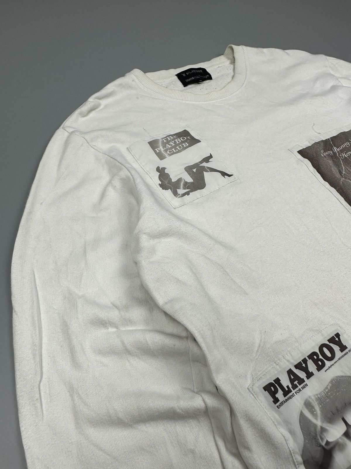 Playboy × semanticdesign 🔥Rare🔥Playboy x Semantic Design Photo Tee Size US M / EU 48-50 / 2 - 7 Thumbnail