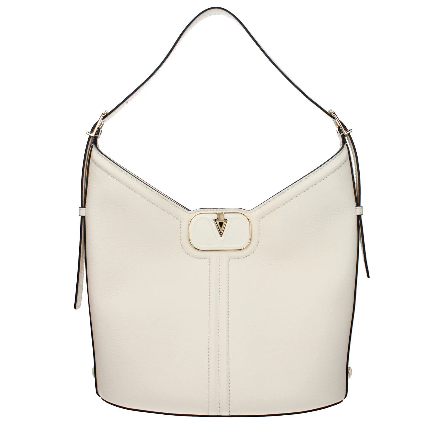 Valentino ob1o1e1224 Size: OS / Leather Shoulder Bag in Beige Size ONE SIZE - 1 Thumbnail