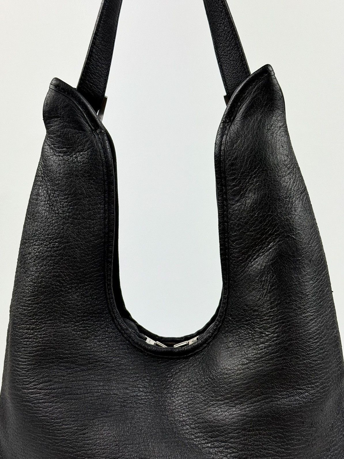 Hermes Hermes - Margiela - 1999 - Stamp C - Black - Clemence Massai Size ONE SIZE - 13 Thumbnail