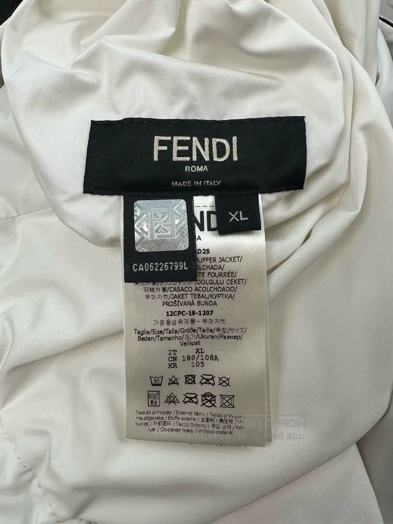 Fendi Fendi Casual drawstring hood technical mesh reversible win Size US XL / EU 56 / 4 - 9 Thumbnail