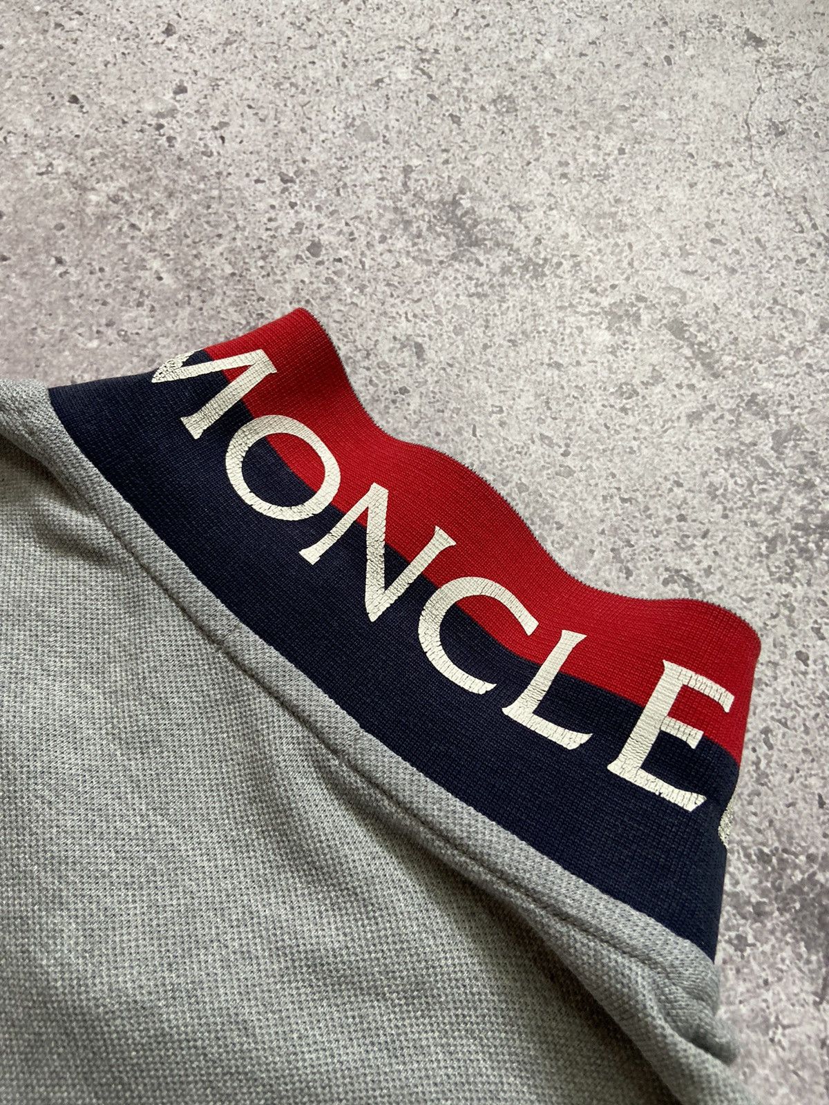 Moncler Moncler Polo Grey Gray Size US M / EU 48-50 / 2 - 13 Thumbnail