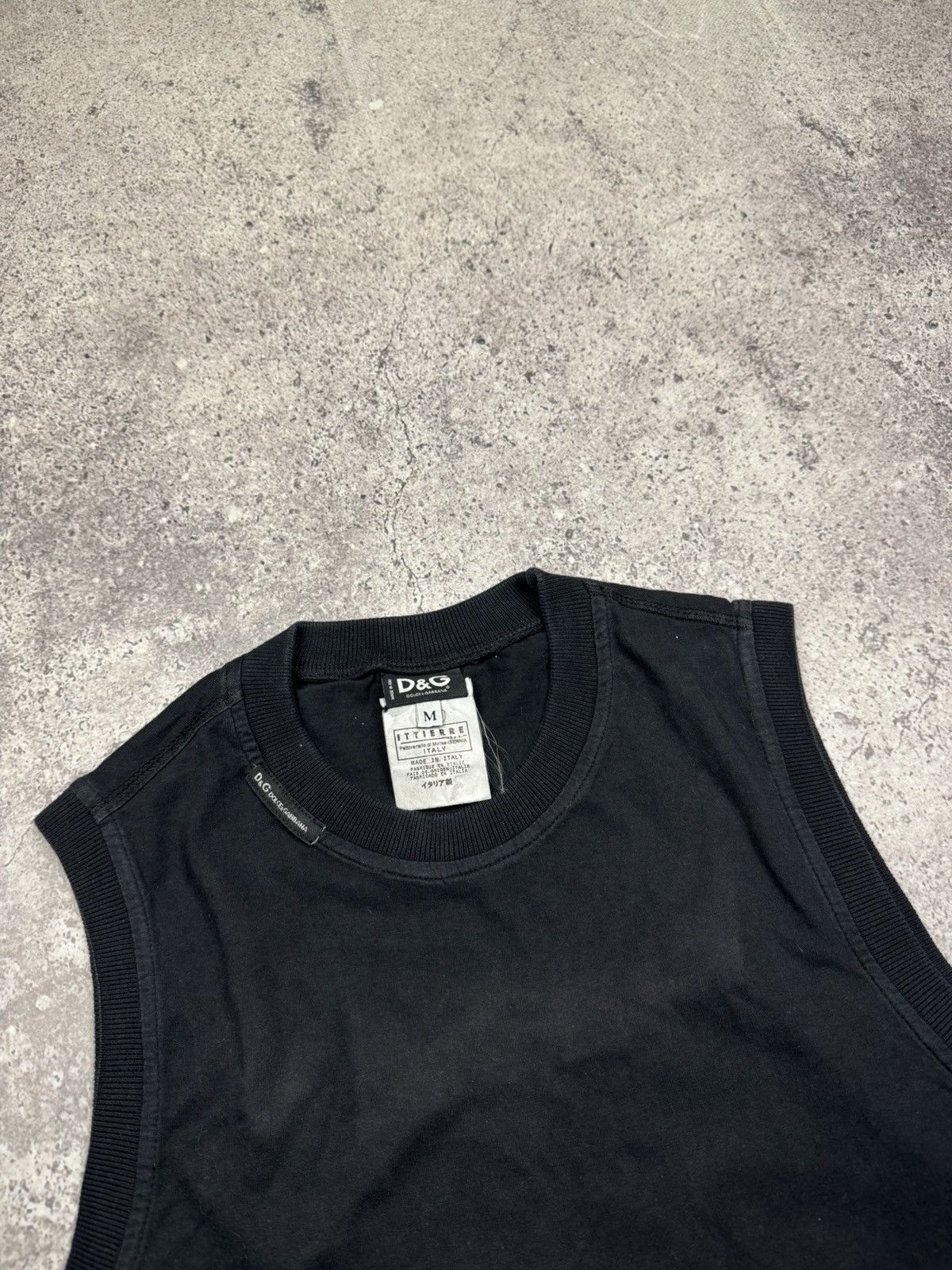 Dolce & Gabbana Vintage Dolce & Gabbana Tank Top 90s Y2K Faded Archive Size US S / EU 44-46 / 1 - 4 Thumbnail