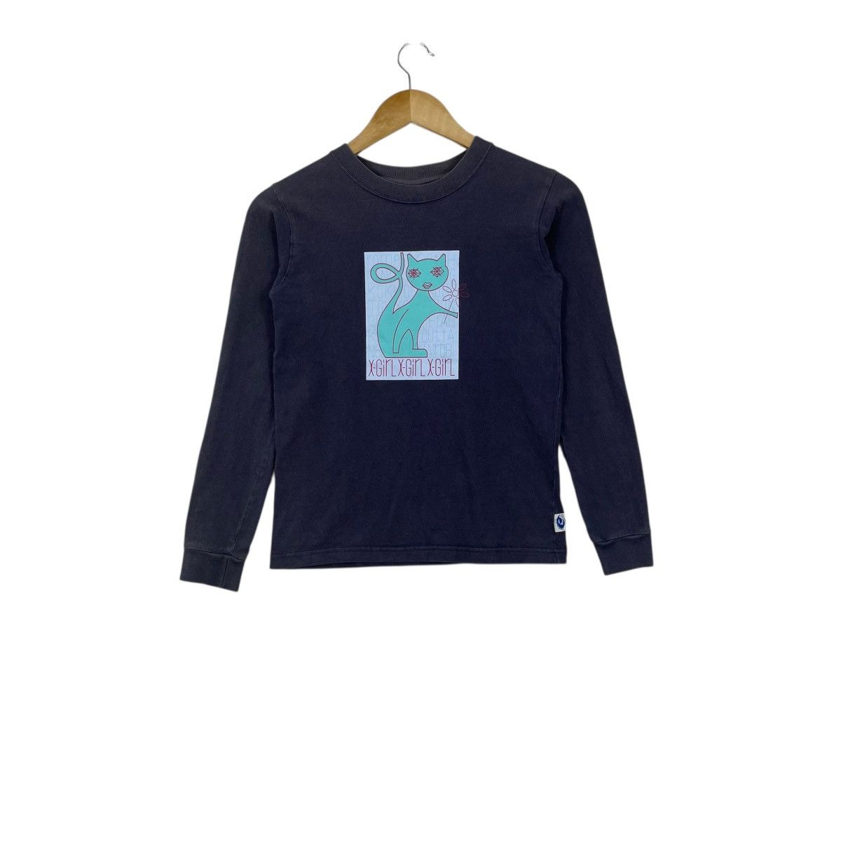 X-Girl Vintage X-GIRL japan Long Sleeve Shirt Size XS / US 0-2 / IT 36-38 - 1 Thumbnail