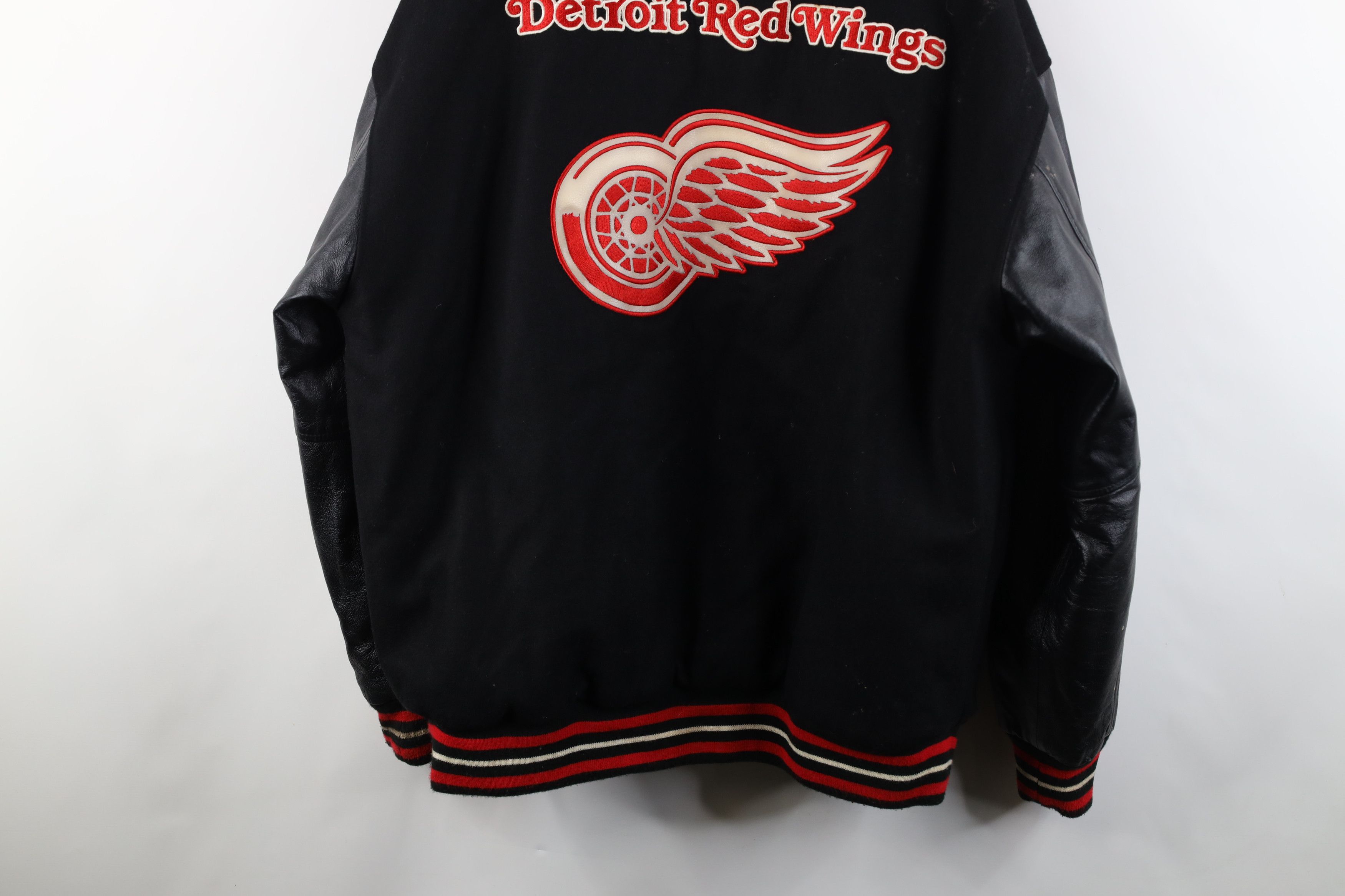 Vintage Vintage 90s Reversible Hockey Wool Leather Varsity Jacket Size US XL / EU 56 / 4 - 11 Thumbnail
